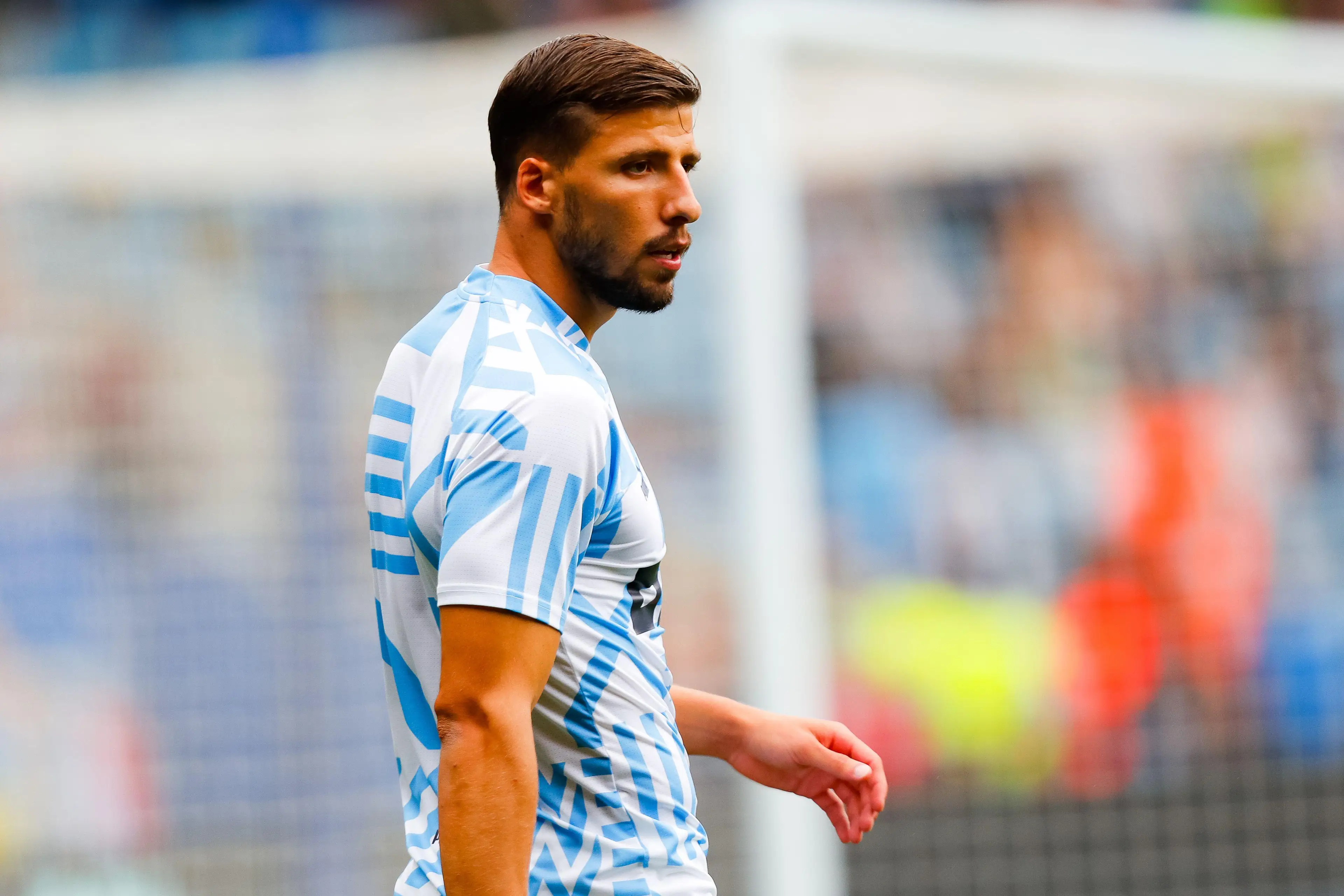 Ruben Dias in action for Manchester City. Action Plus Sports Images / Alamy