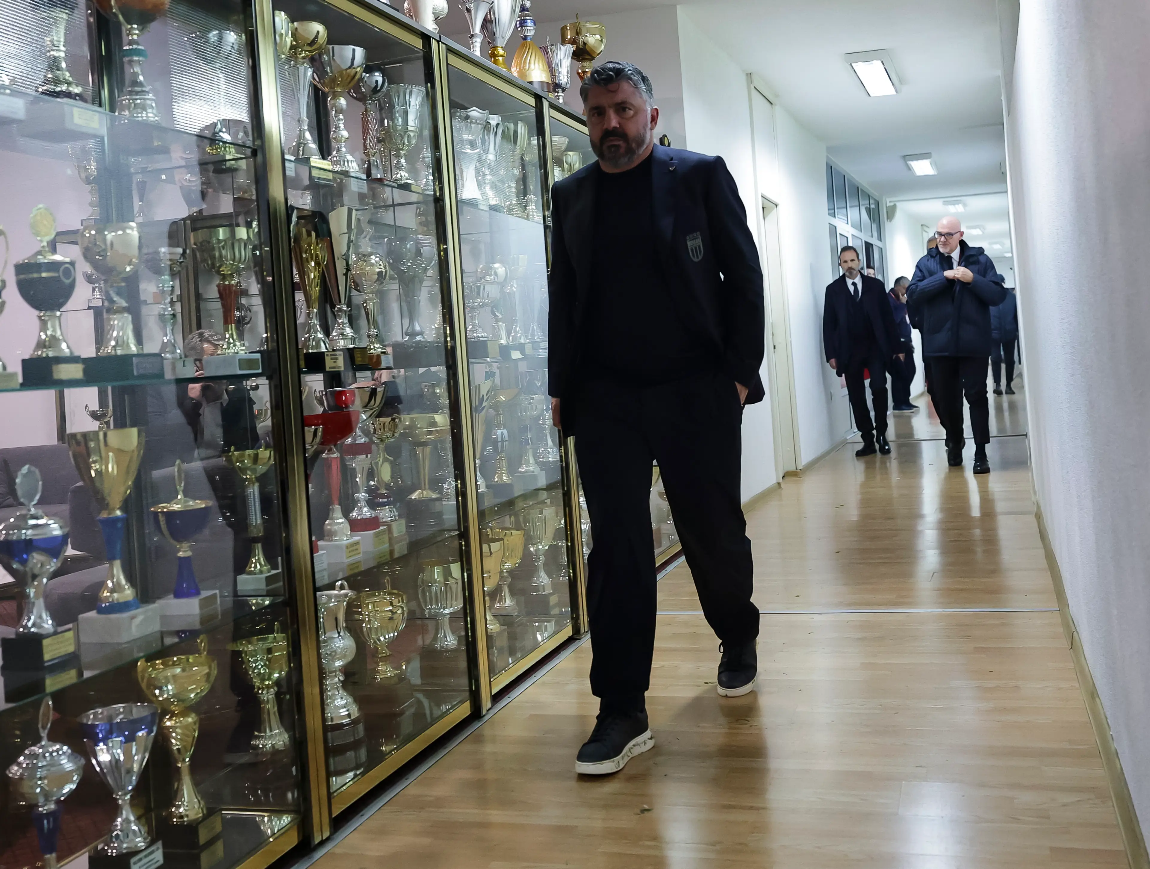 Gennaro Gattuso pictured after Italy's defeat to Bosnia and Herzegovina. Image credit: Getty