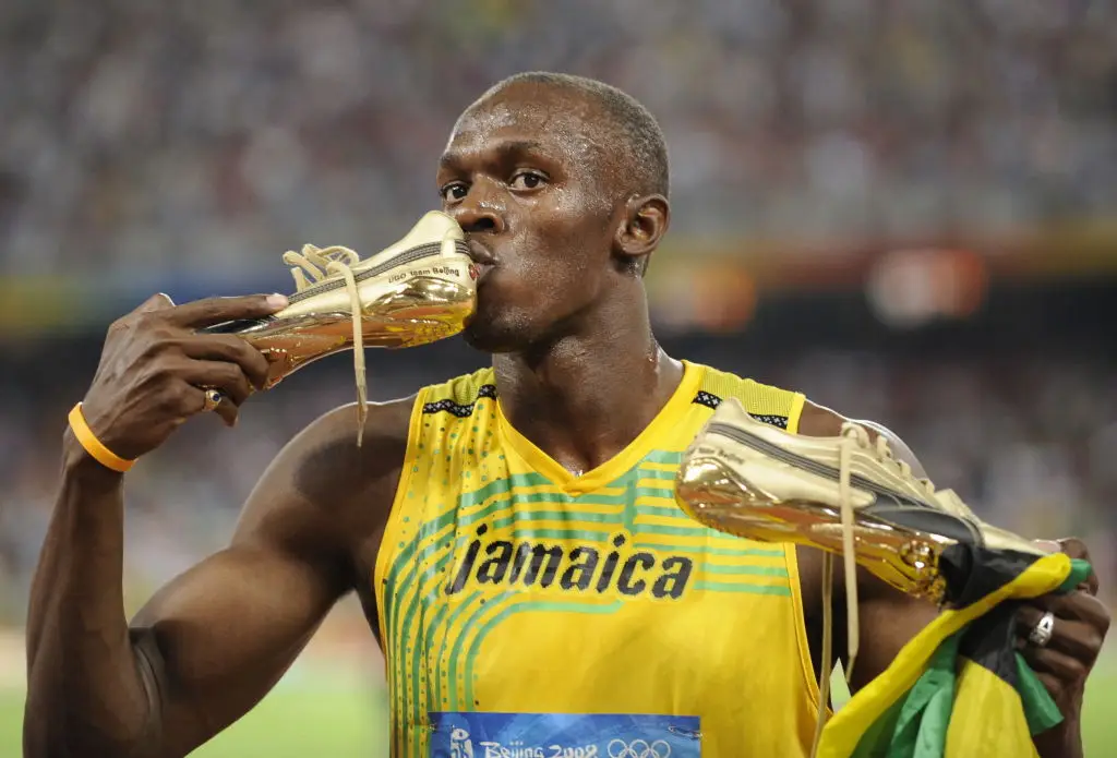 Usain Bolt at the 2008 Olympic Games (Credit:Getty)