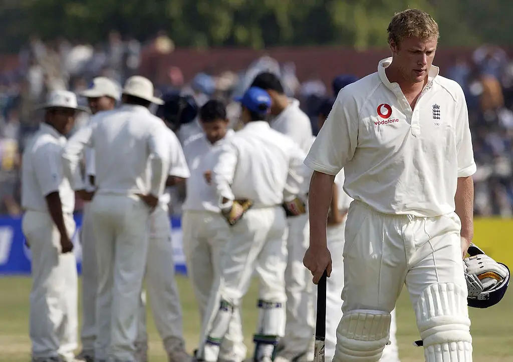 Flintoff admitted that the India 2001 tour was one of the most difficult periods of his life. (Image: Tom Shaw/ALLSPORT)