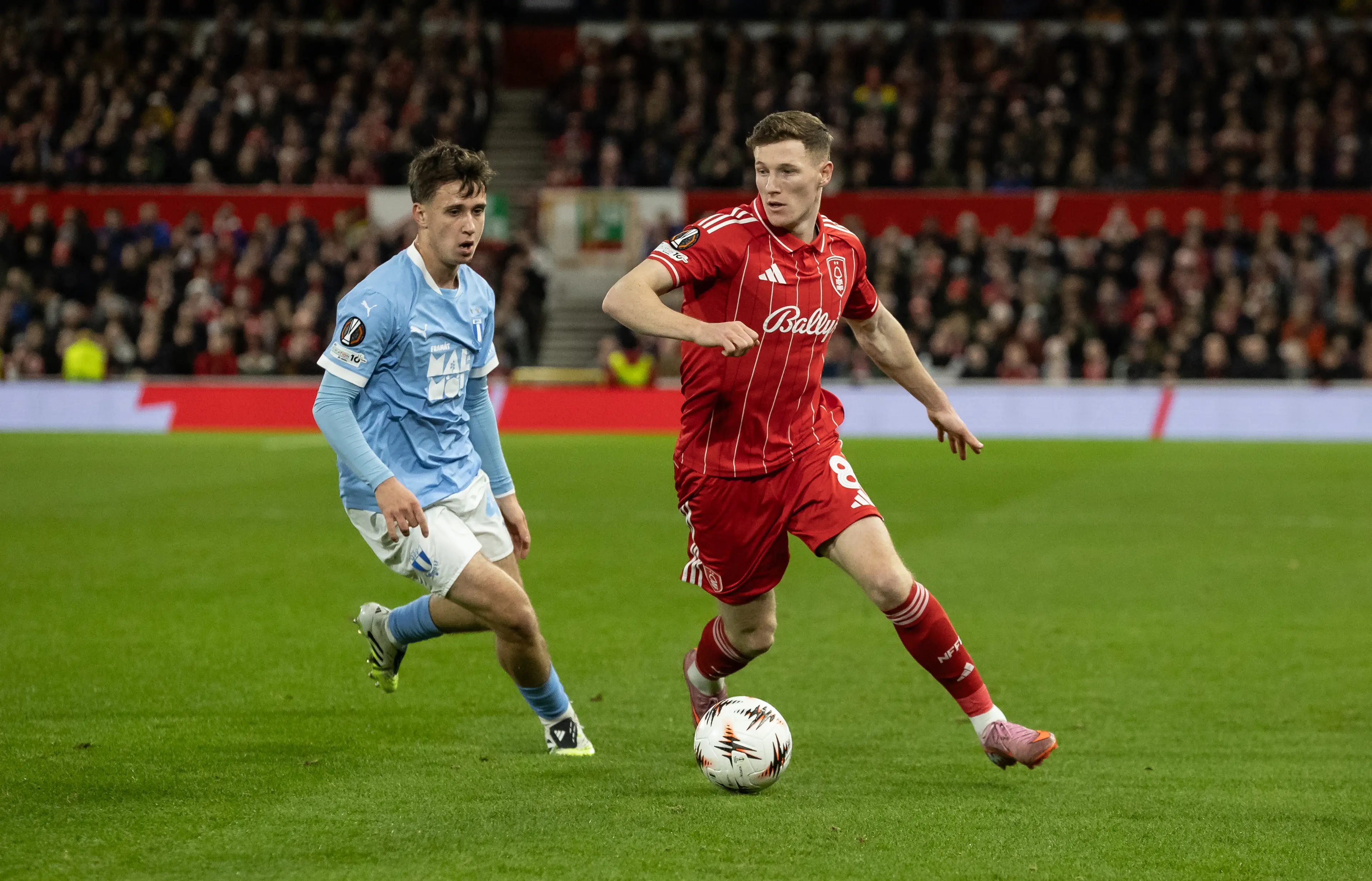 Elliot Anderson has been linked with a move to Manchester United. Image: Getty