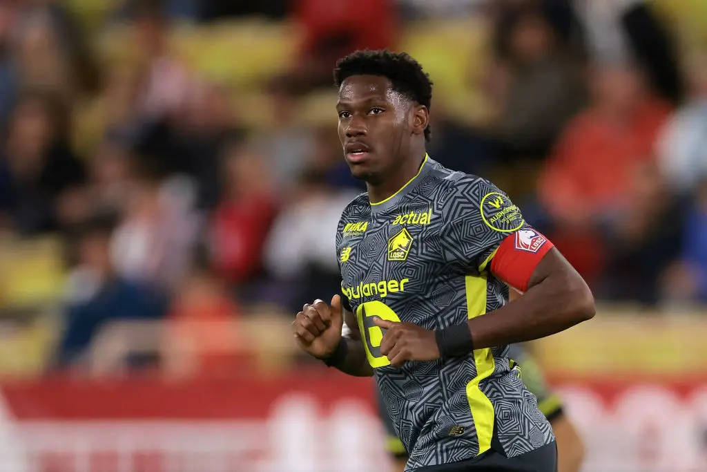 Jonathan David in action for Lille - Getty