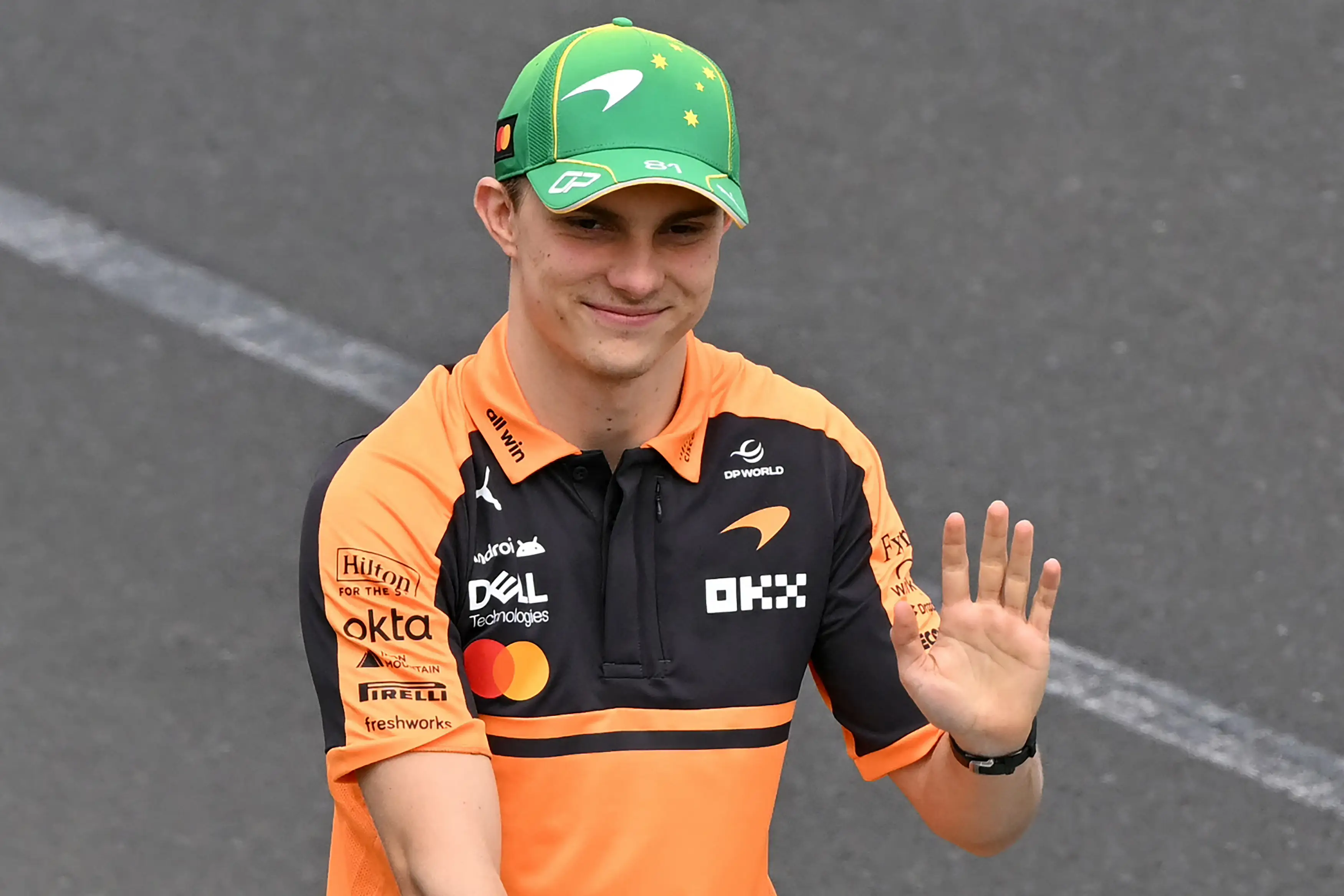 Oscar Piastri was unable to take part in the Australian Grand Prix. Image: Getty