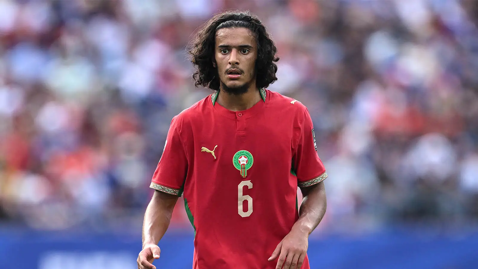 Ayyoub Bouaddi captained France at youth levels before switching allegiance to Morocco (Image: Getty)