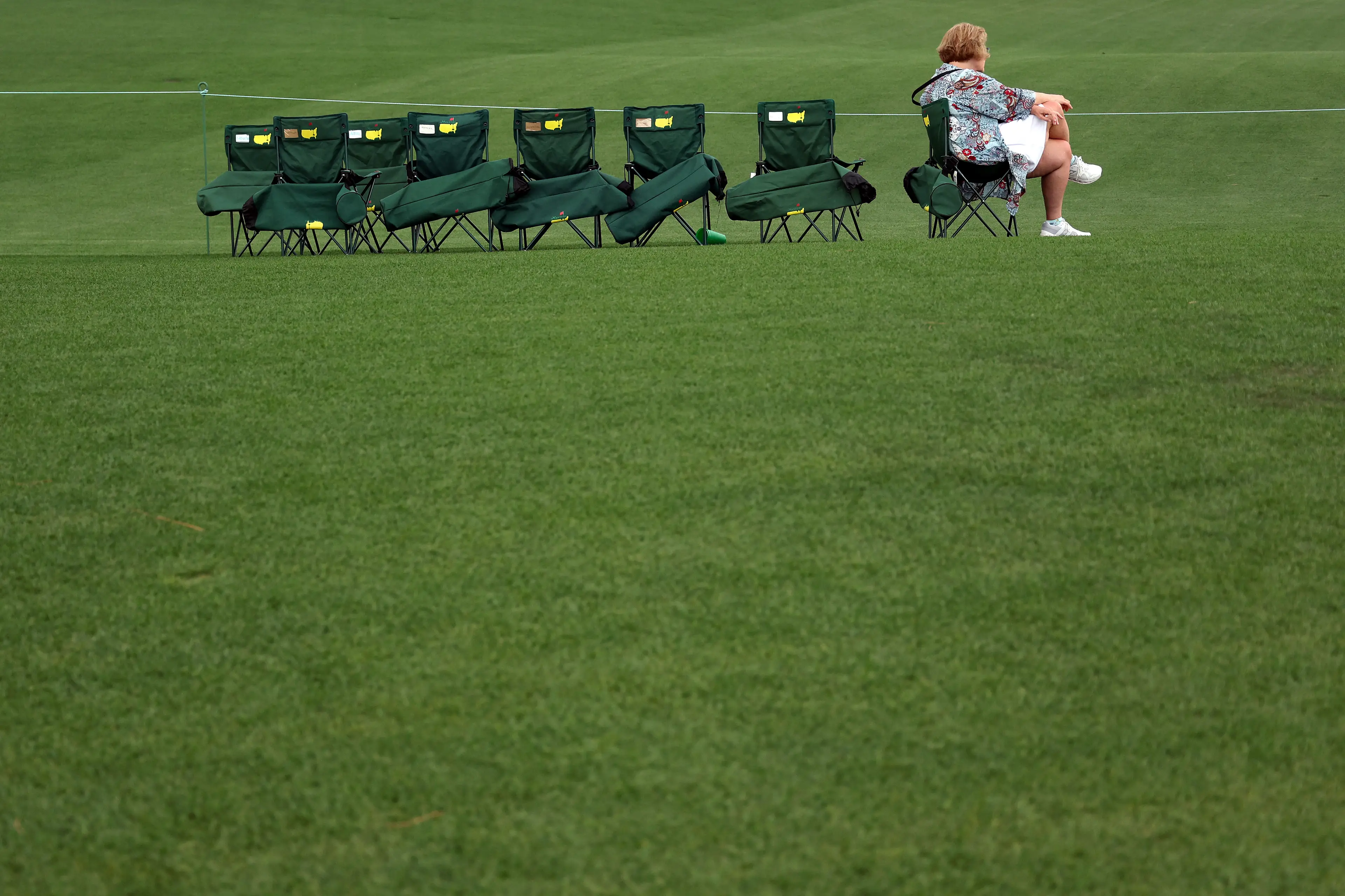 Fans are not allowed to sit directly on the grass. Rigid chairs and chairs with arms and pointed edges are also not allowed. Image credit: Getty