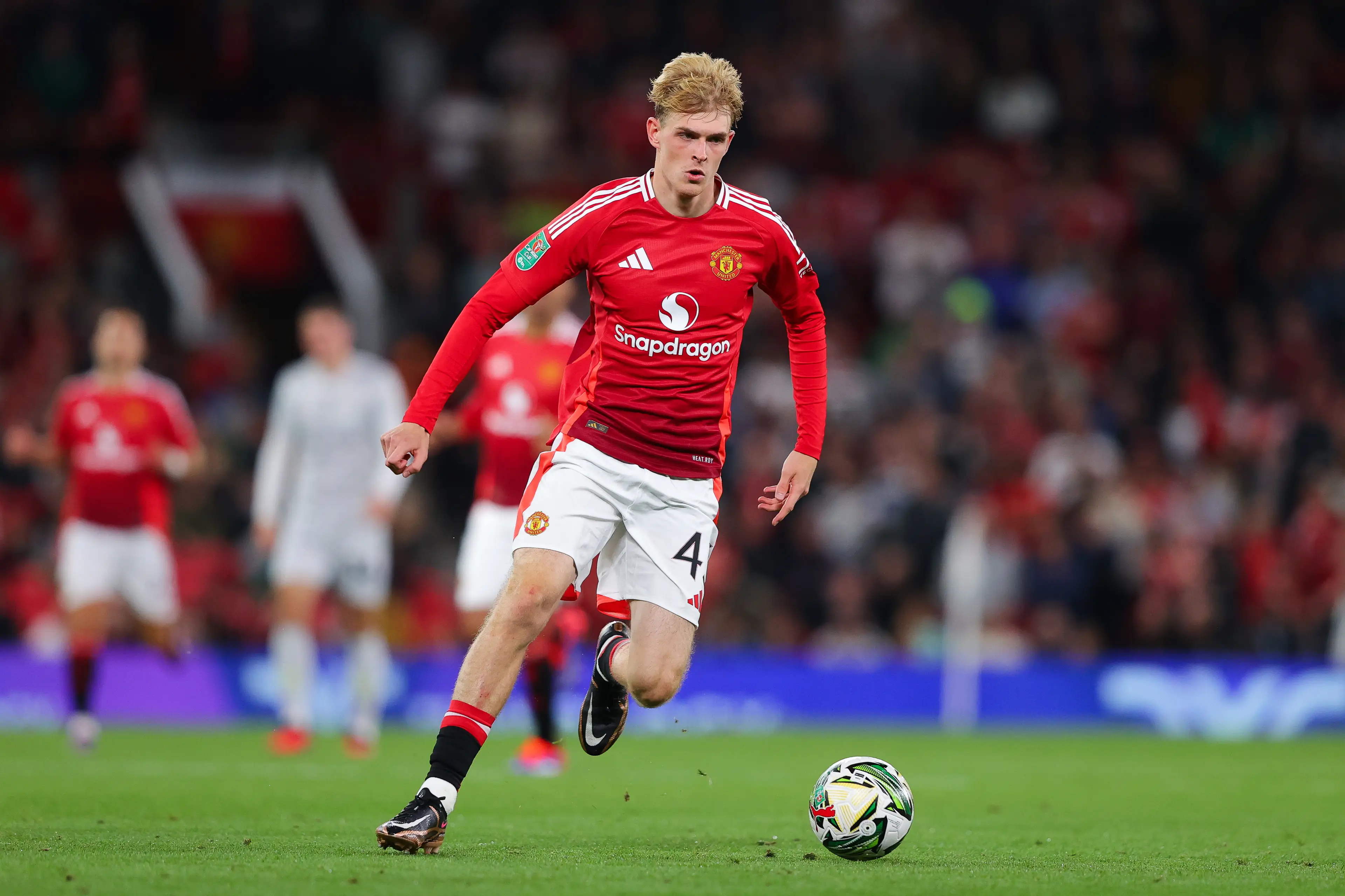 Manchester United's Toby Collyer. (