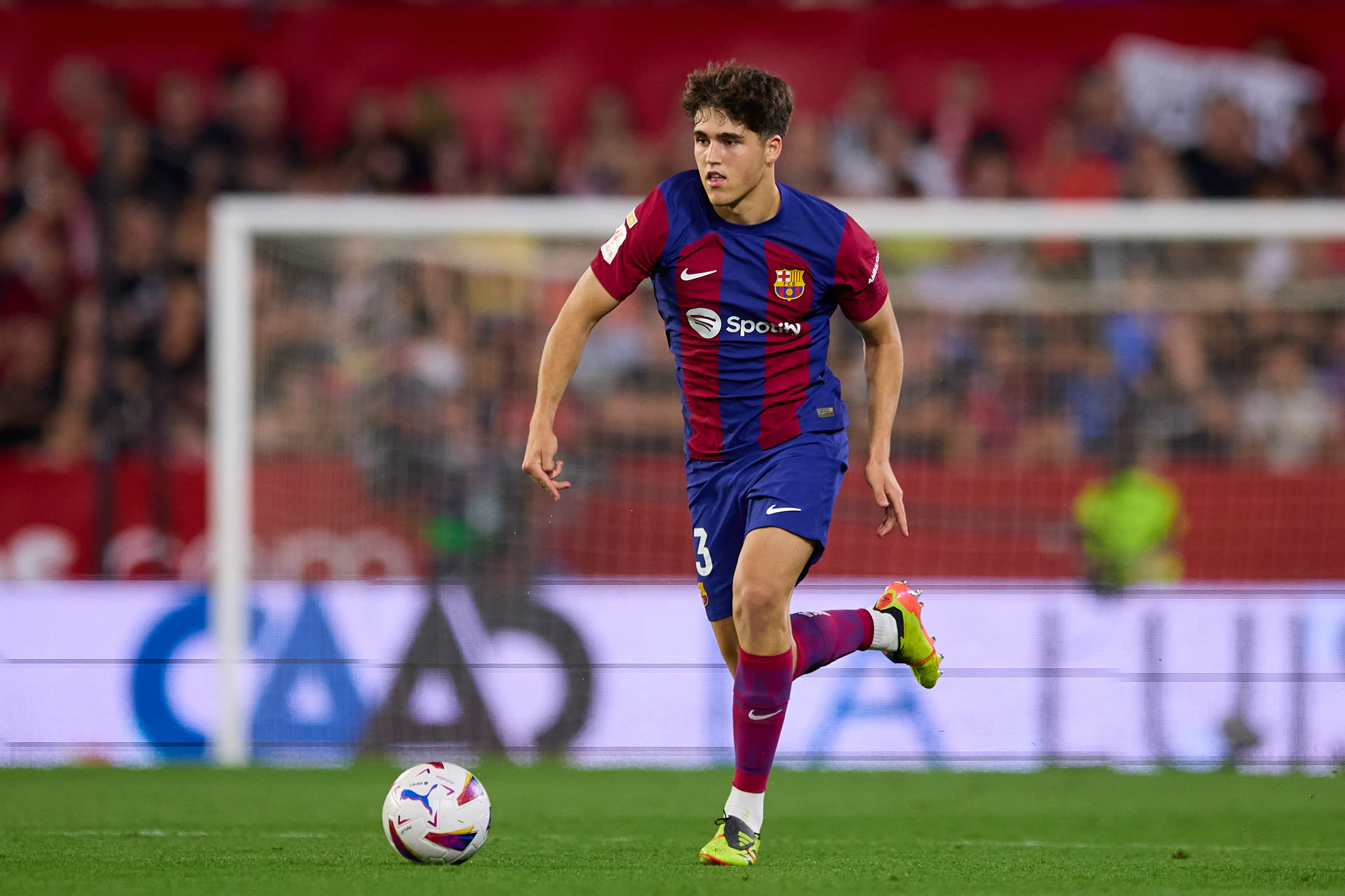 The 17-year-old Cubarsi has been dropped from Spain's Euro squad (Getty)