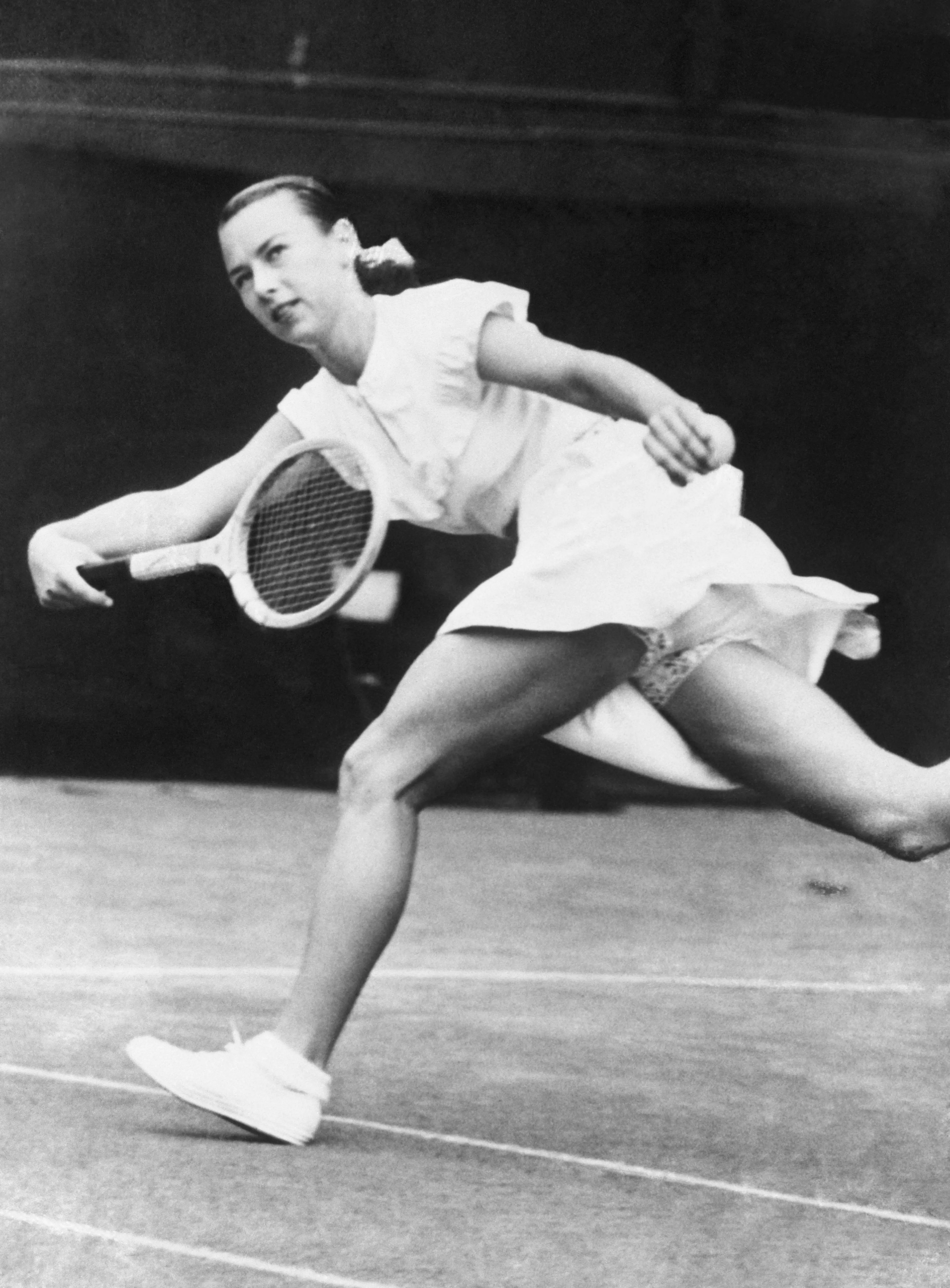 Gussie Moran's attire caused huge controversy. Image: Getty