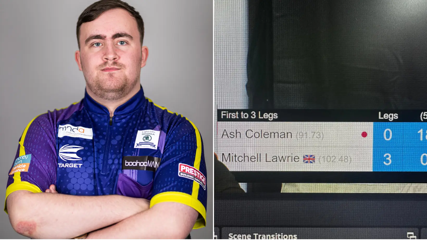 Getty & X/@TheDartsReferee