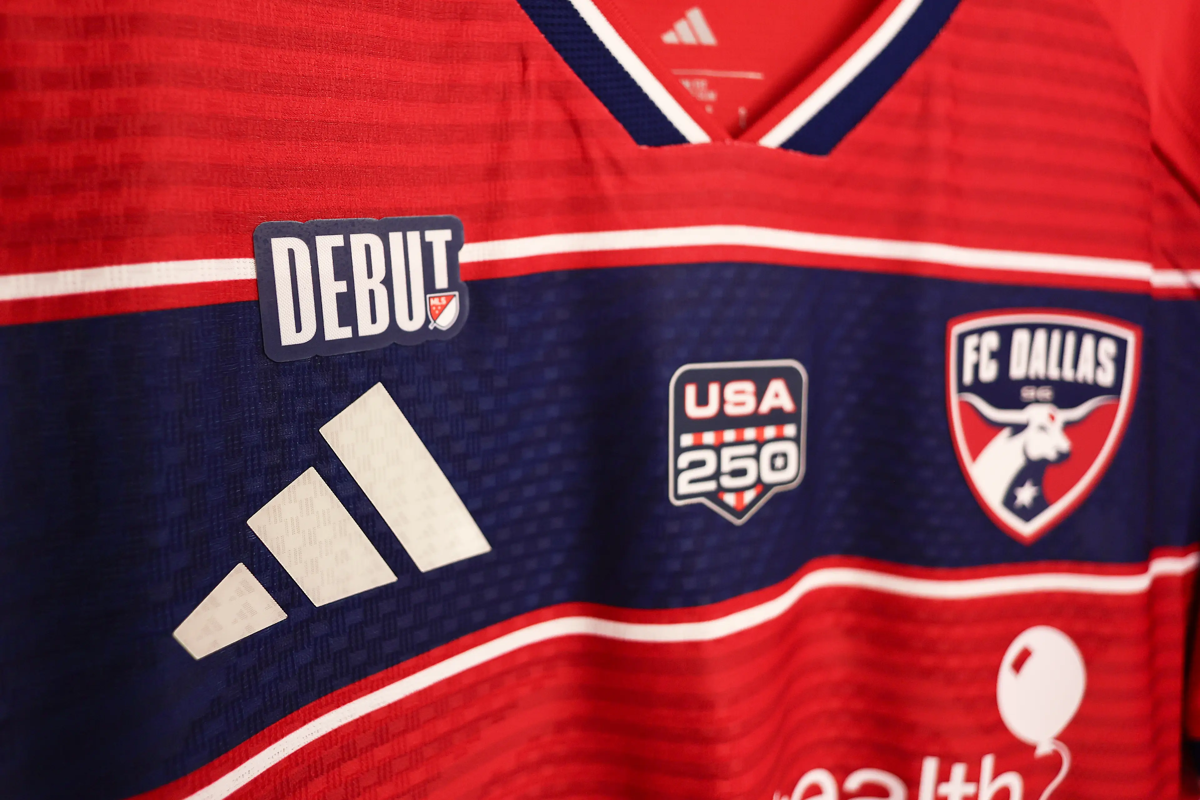 How the debut patches look in the MLS. Image: Getty