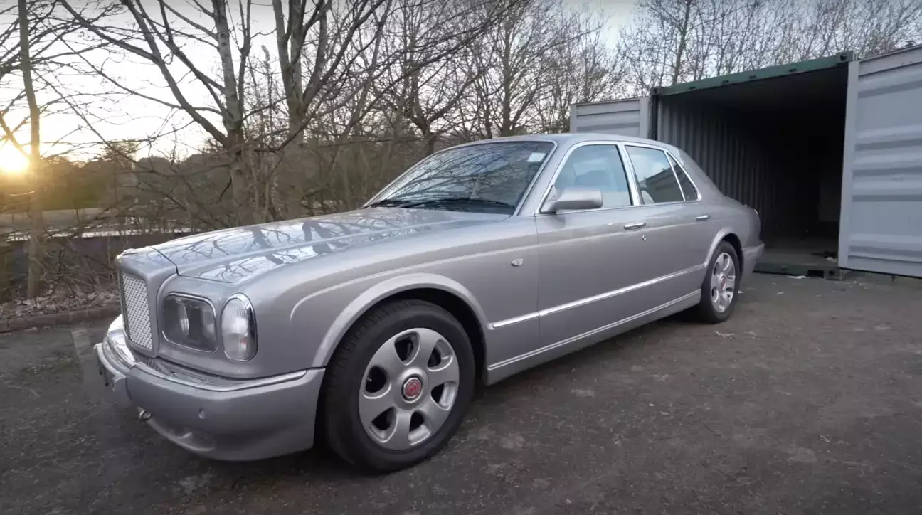Hall's Bentley. Image: YouTube.