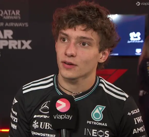 Antonelli responded to the claims made by Red Bull. Image: ViaPlay