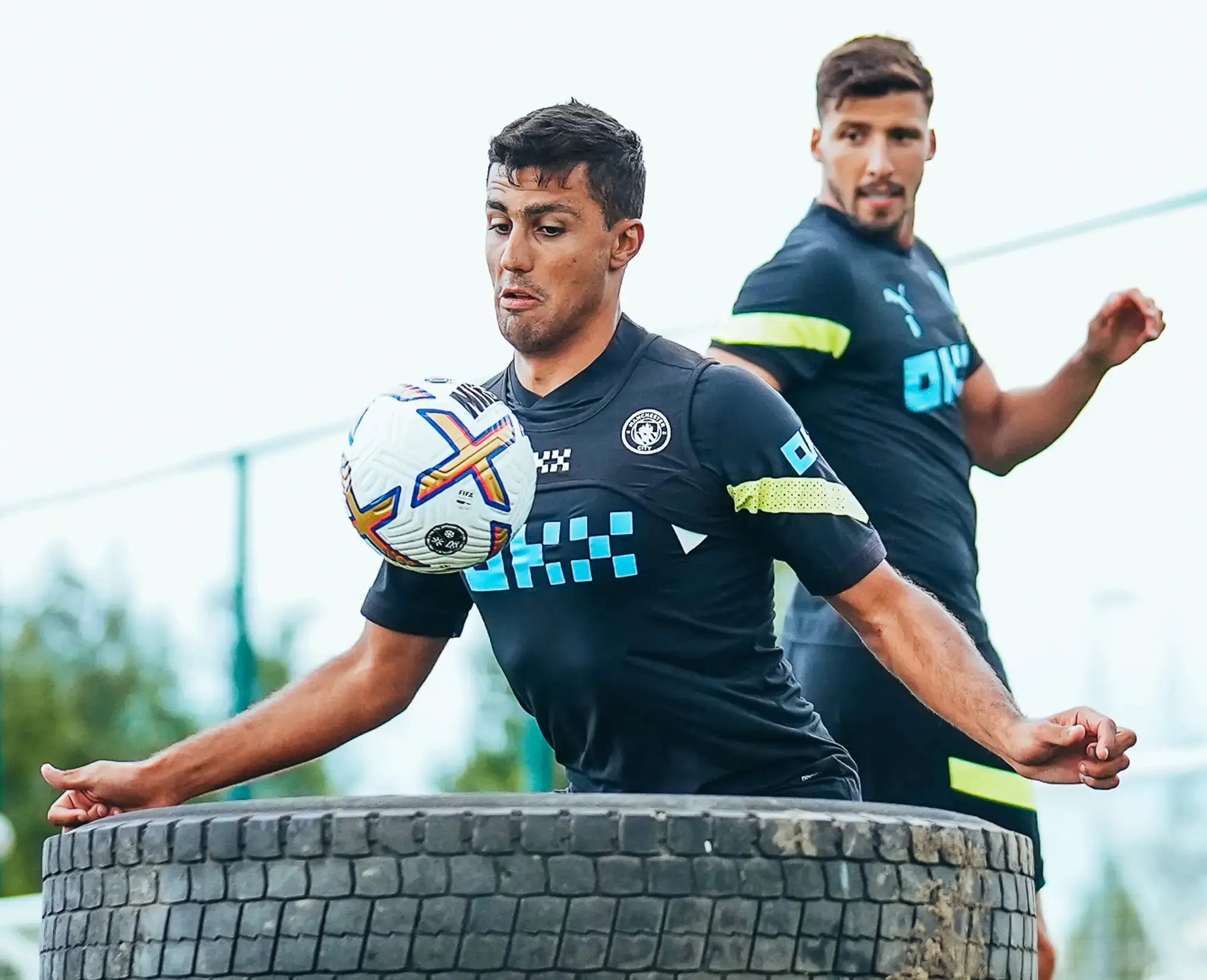 Rodri in pre-season training for Manchester City (Image: Manchester City/Instagram)