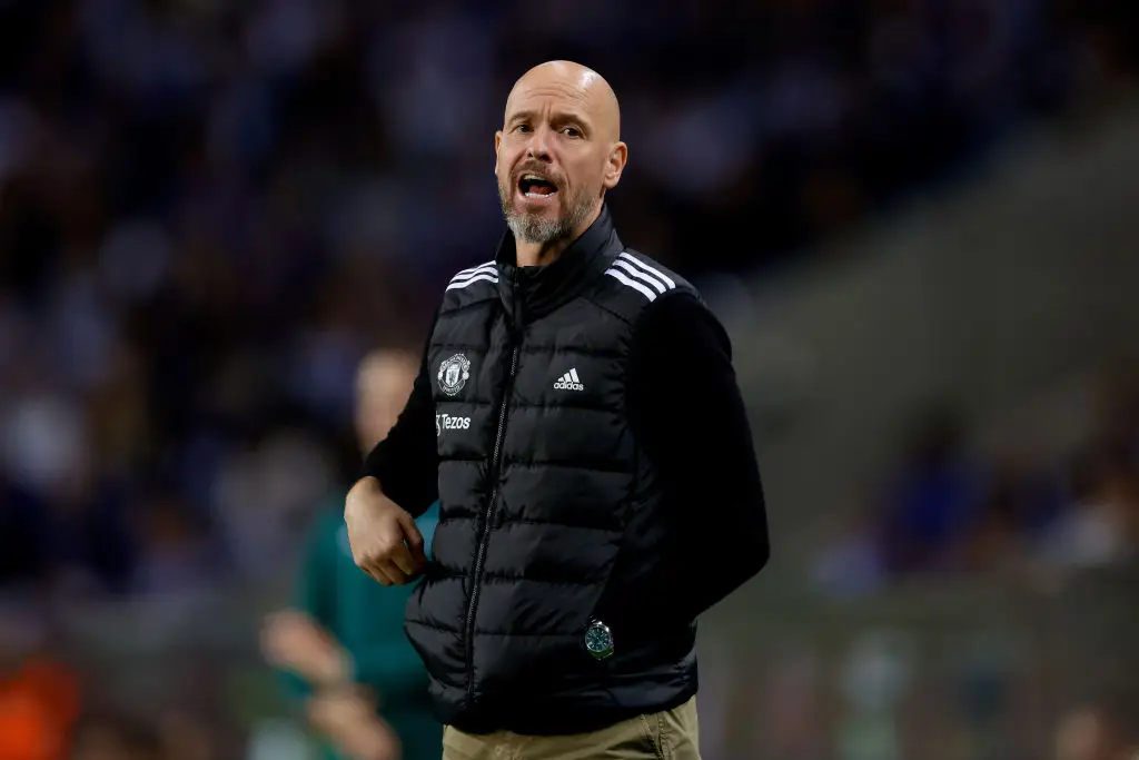 Ten Hag is under huge pressure at United (Image: Getty)