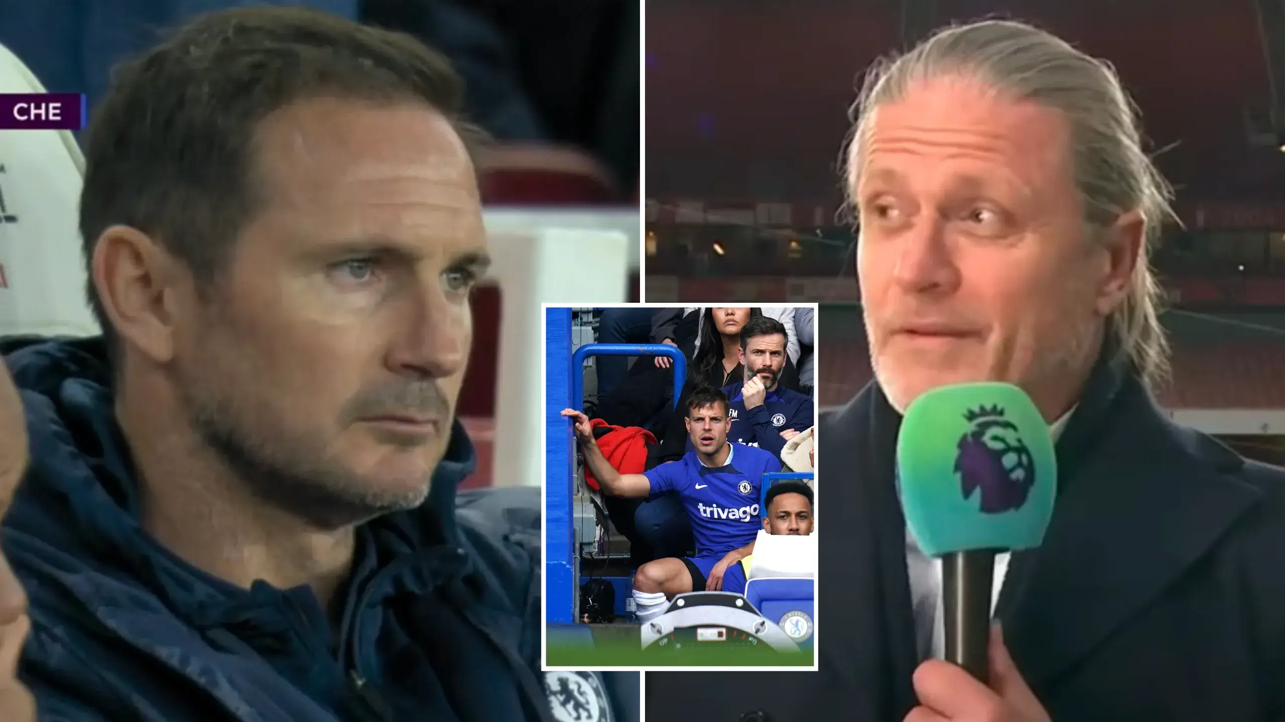 Emmanuel Petit witnessed 'shocking' scenes in Chelsea dugout during Arsenal defeat