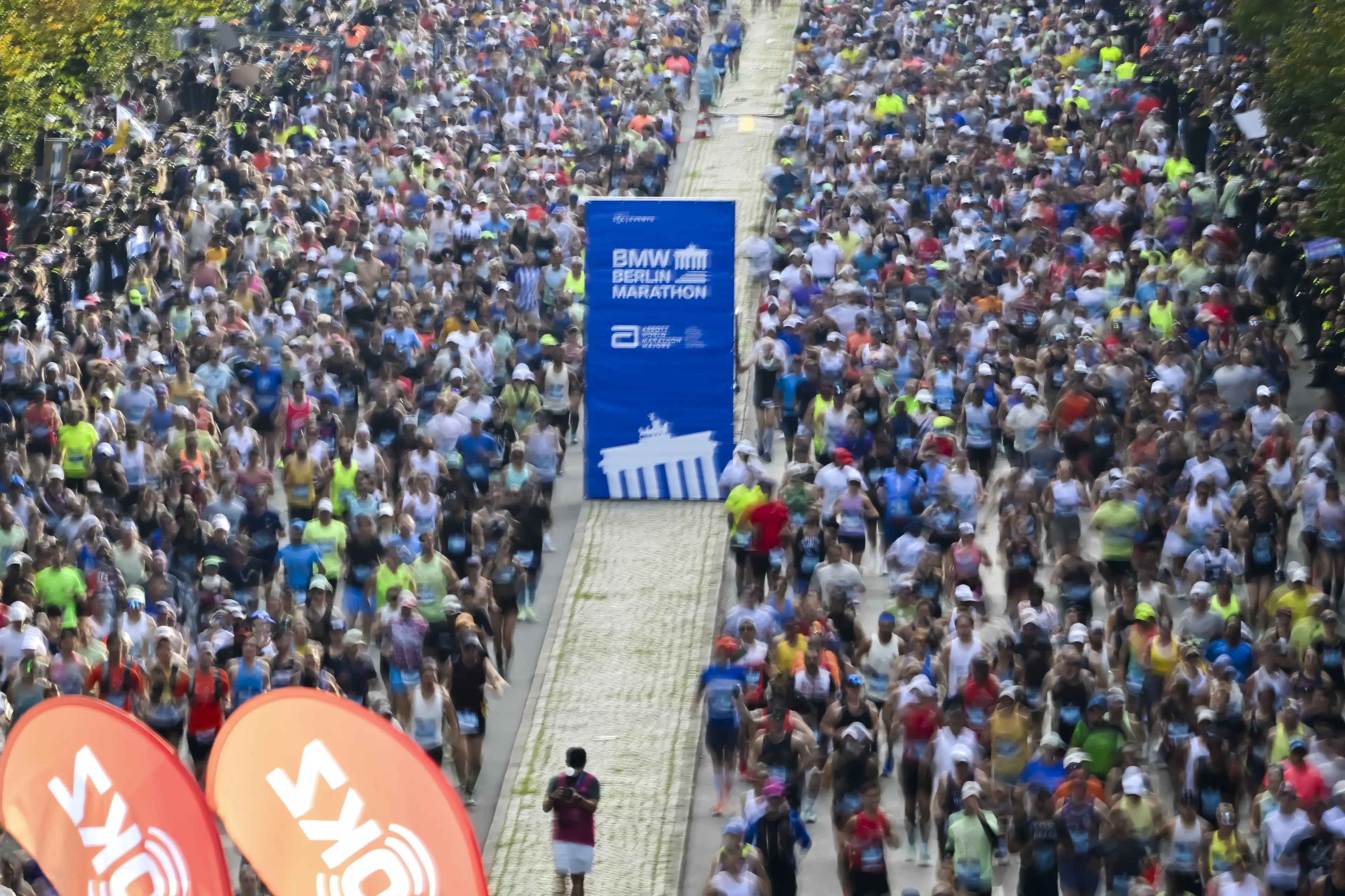 Styles ran in the 51st Berlin Marathon. (Image: Getty)