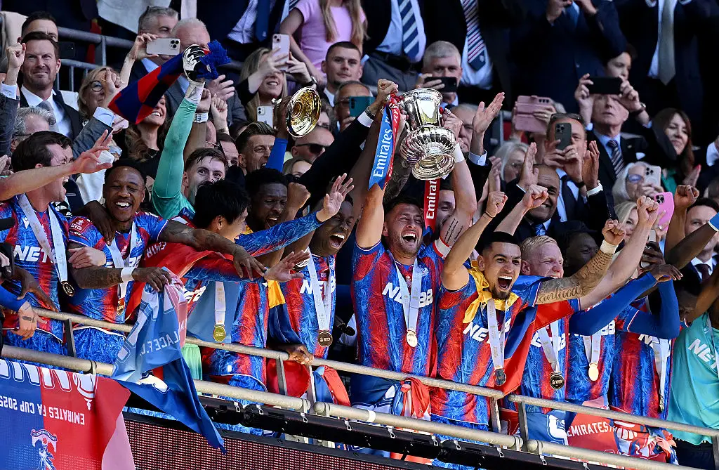 Crystal Palace won the 2024/25 FA Cup (Credit:Getty)