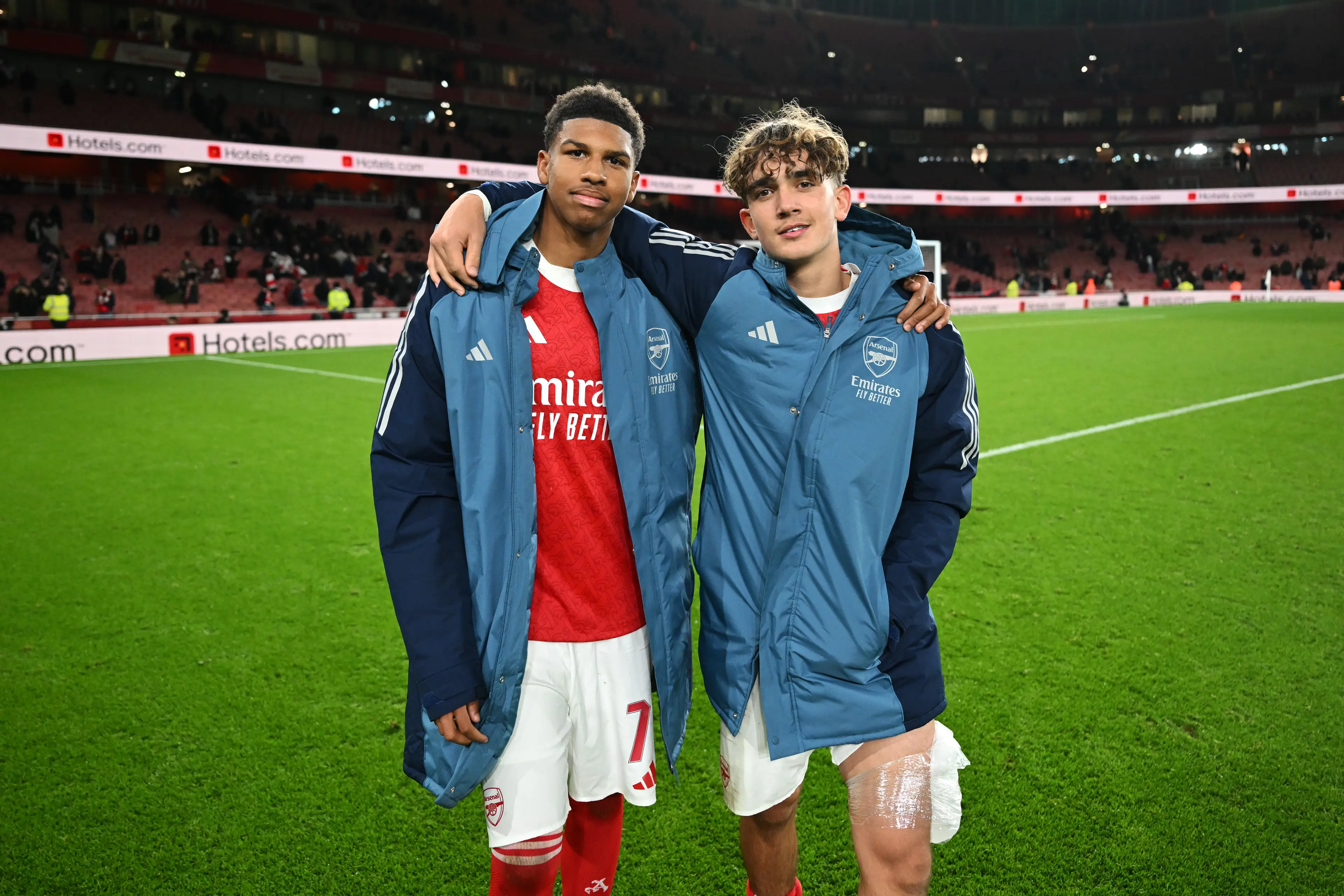 Andre Harriman-Annous and Max Dowman were both handed starts against Brighton. Image credit: Getty