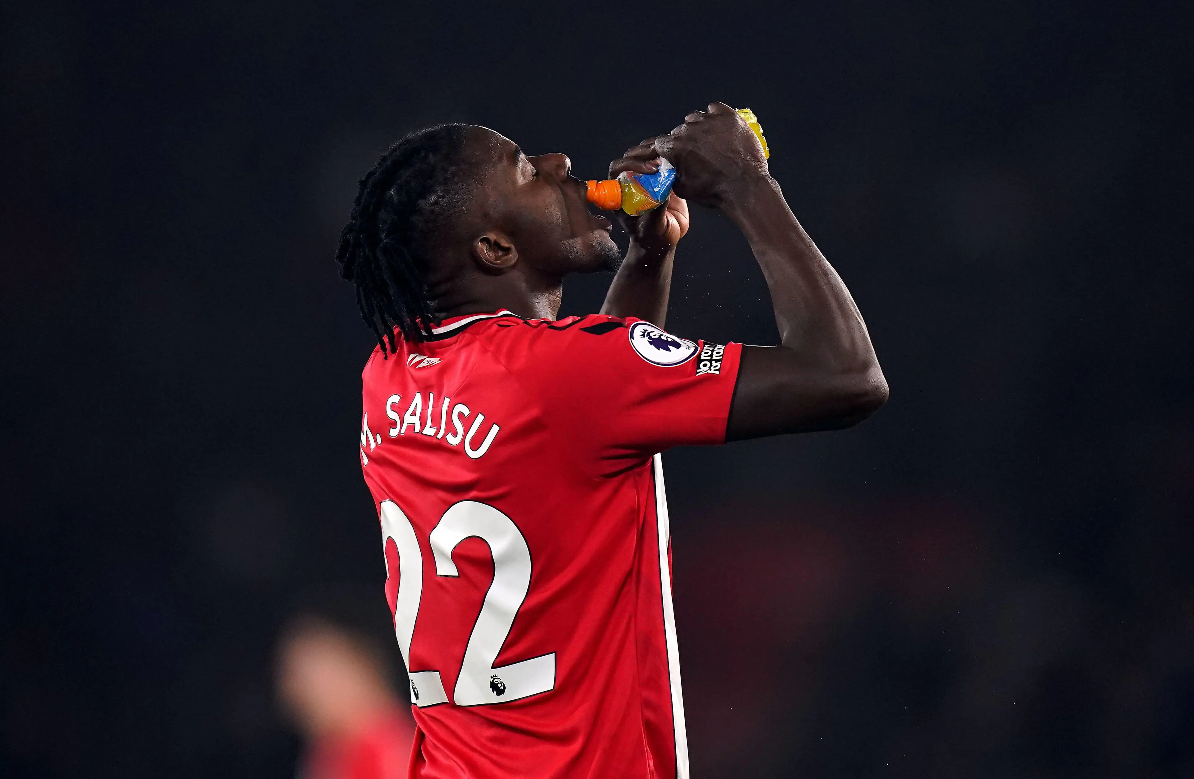 Mohammed Salisu in action for Southampton. PA Images / Alamy