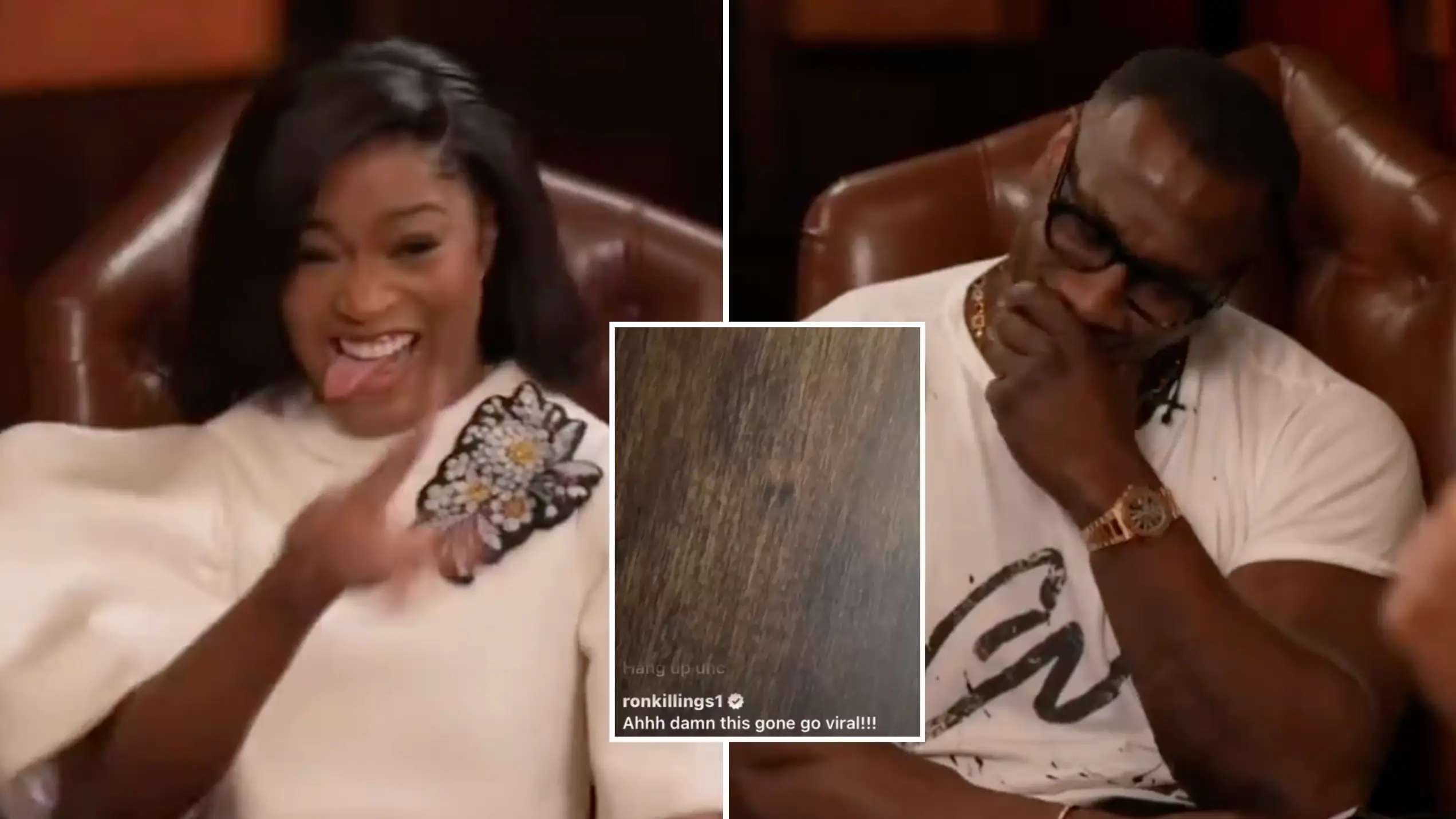 NFL legend roasted by Keke Palmer after accidentally streaming himself having sex on Instagram