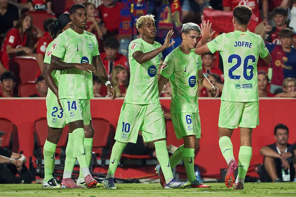 Barcelona beat Mallorca 3-0 on Saturday (Credit:Getty)