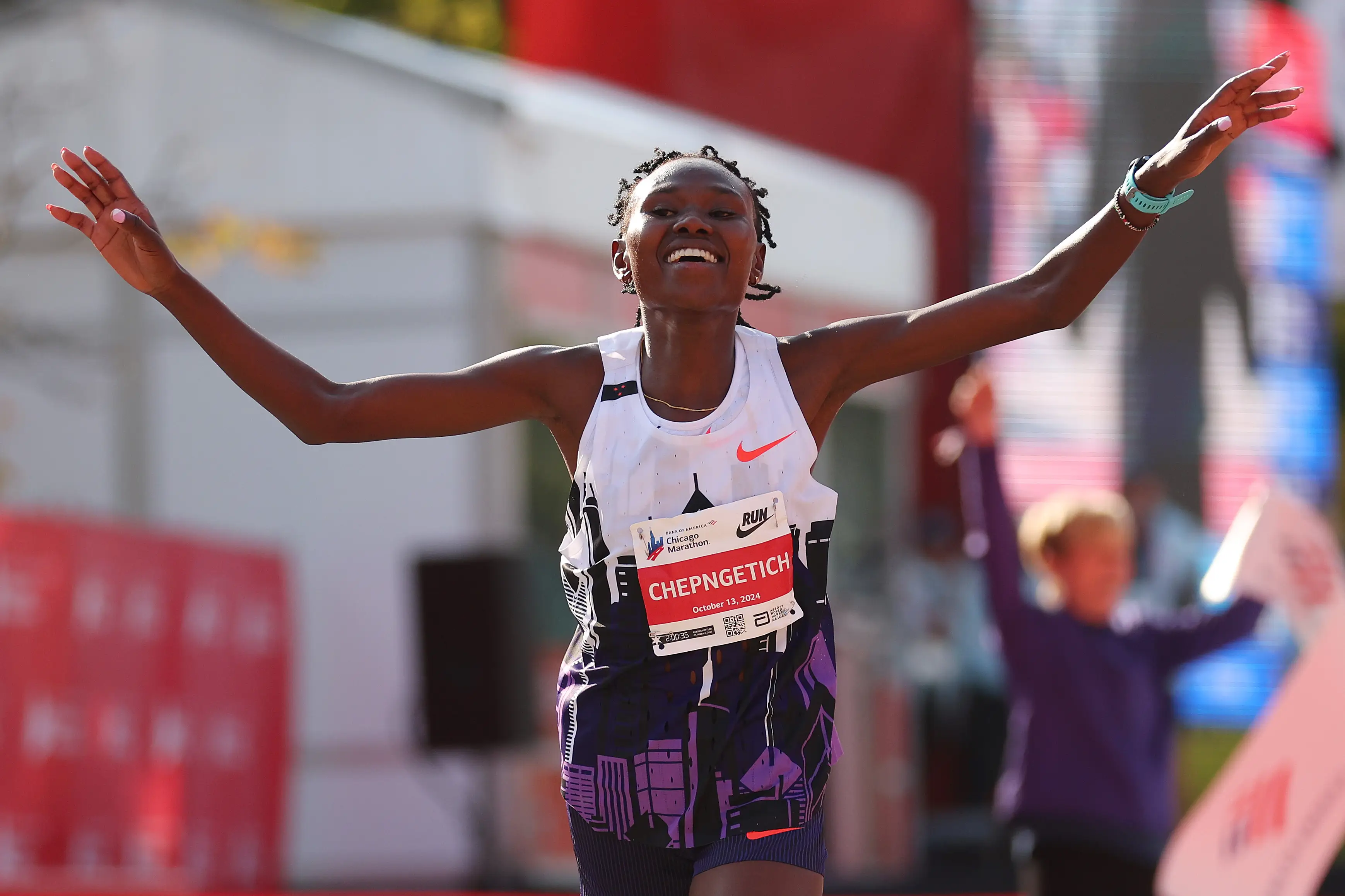 Ruth Chepngetich has been banned for three years. Image: Getty