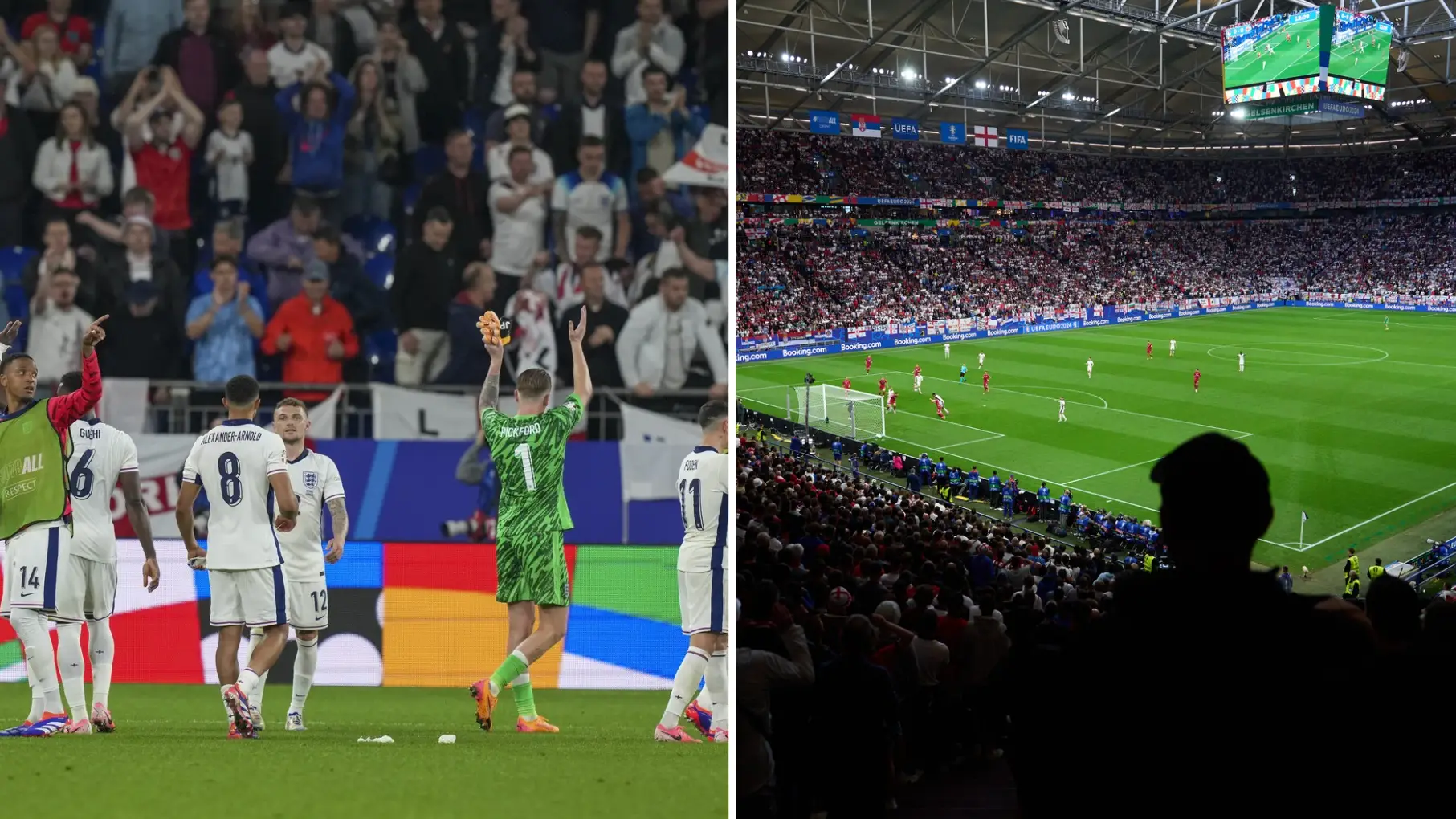 Journalist receives immediate ban from all Euro 2024 matches after incendiary gesture during England vs Serbia