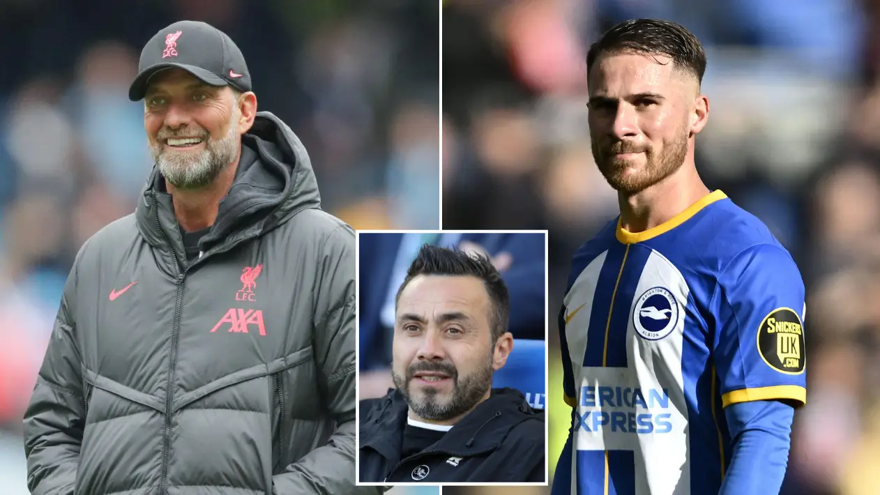 Liverpool given major Alexis Mac Allister boost as Roberto De Zerbi makes transfer admission