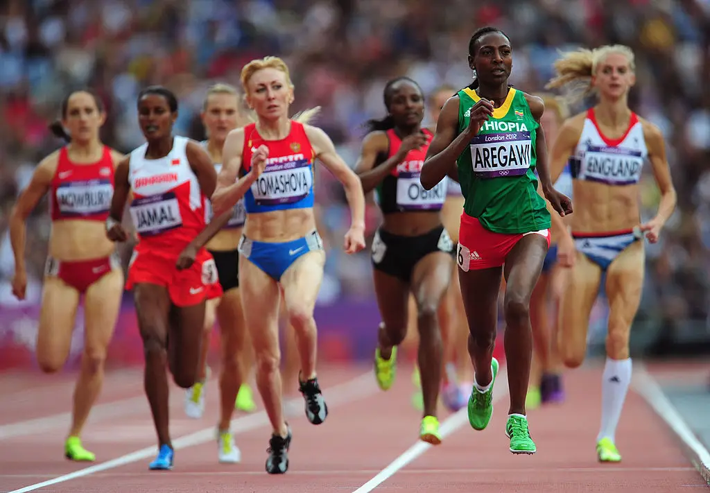 The women's 1500m event at the London 2012 Olympic Games has since been labelled the "dirtiest race in history" after six of the top nine athletes returned positive doping tests. (Image: Getty)