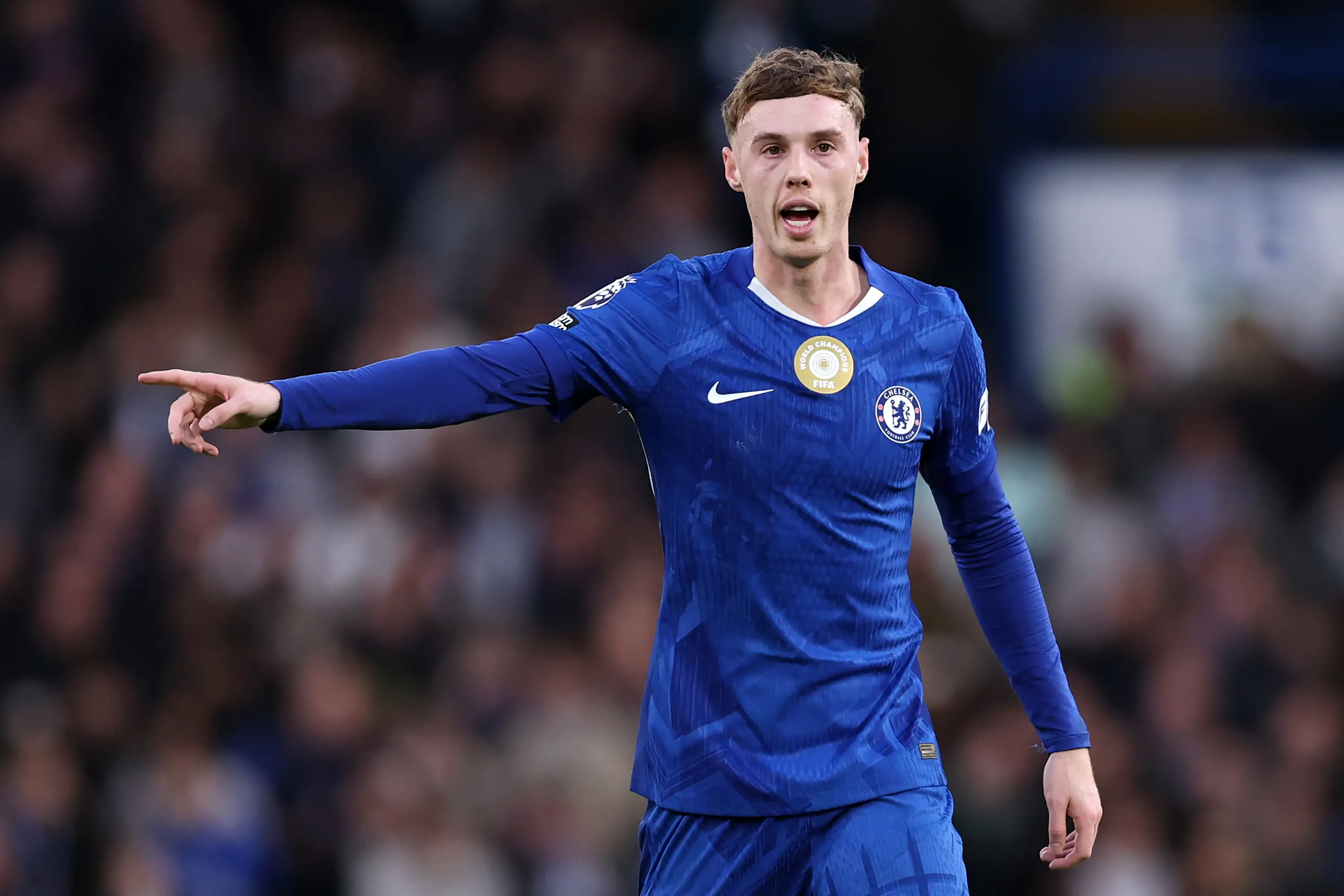 Cole Palmer has been linked with Manchester United. Image: Getty