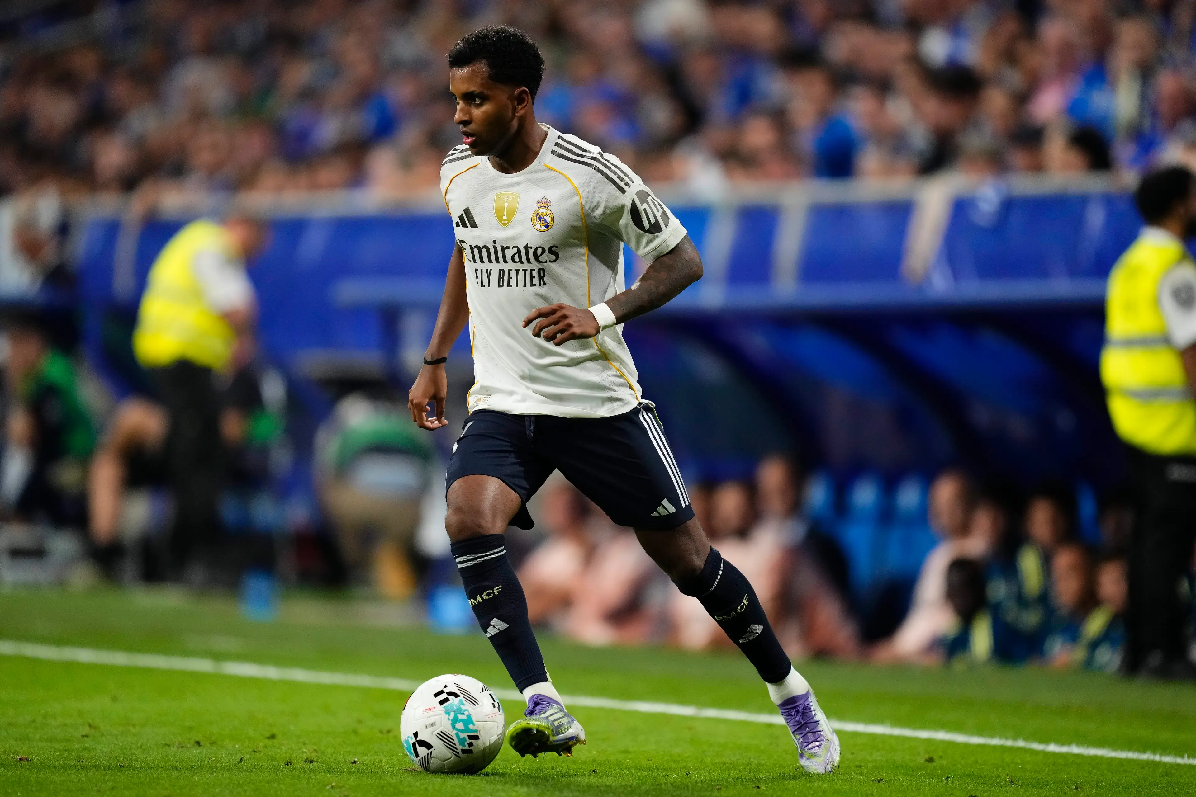 Rodrygo in action for Real Madrid. Image: Getty 