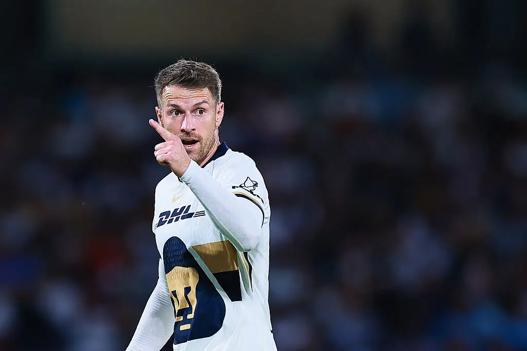 Aaron Ramsey made six appearances for Pumas. (Image: Manuel Velasquez/Getty Images)