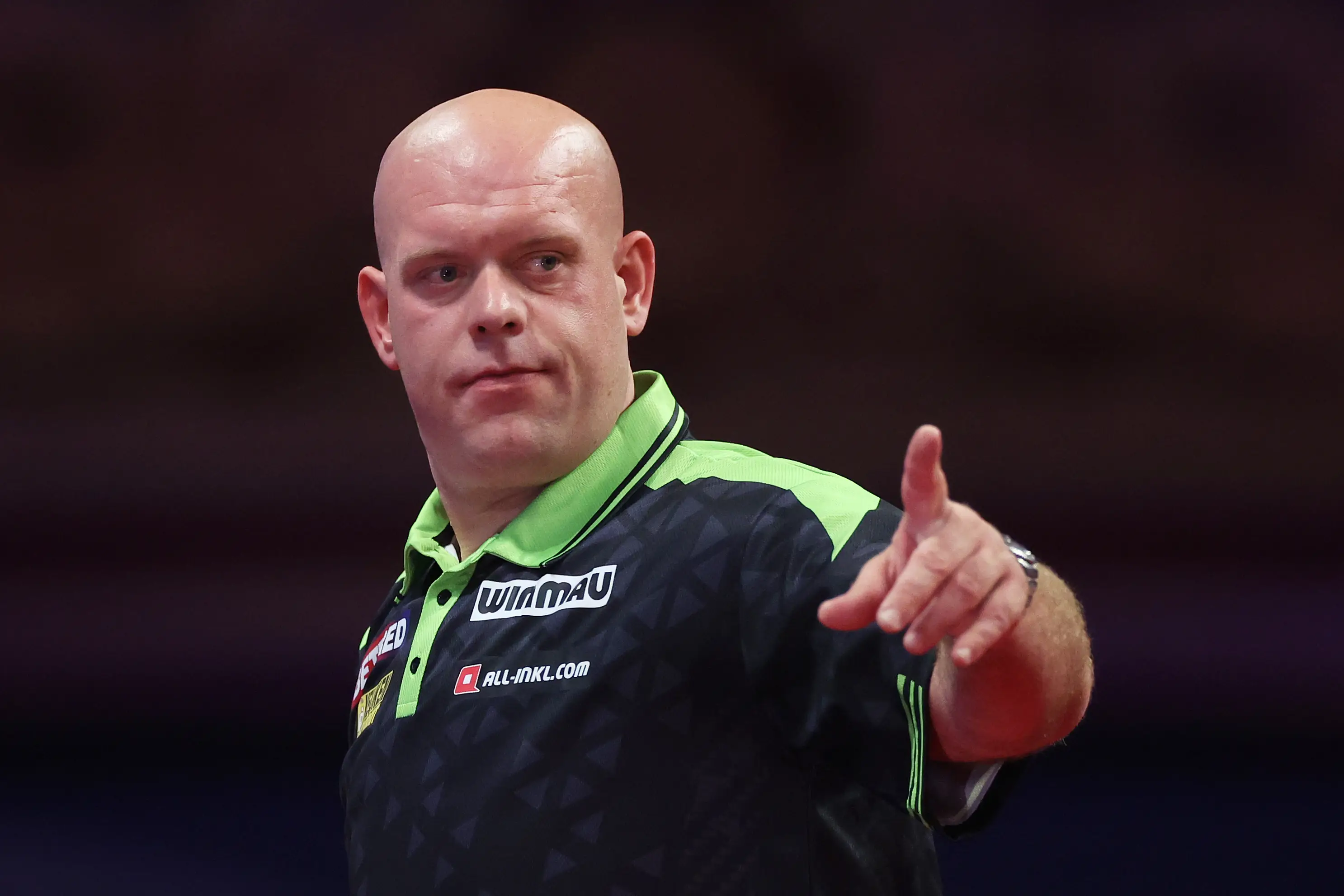 Michael van Gerwen. Image: Lewis Storey / Stringer via Getty