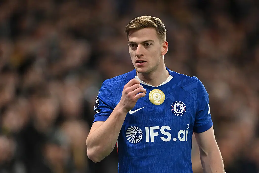 Liam Delap could leave Chelsea (Credit:Getty)