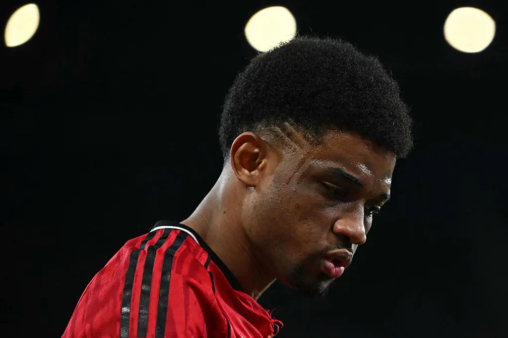 Amad has struggled this term (Credit:Getty)