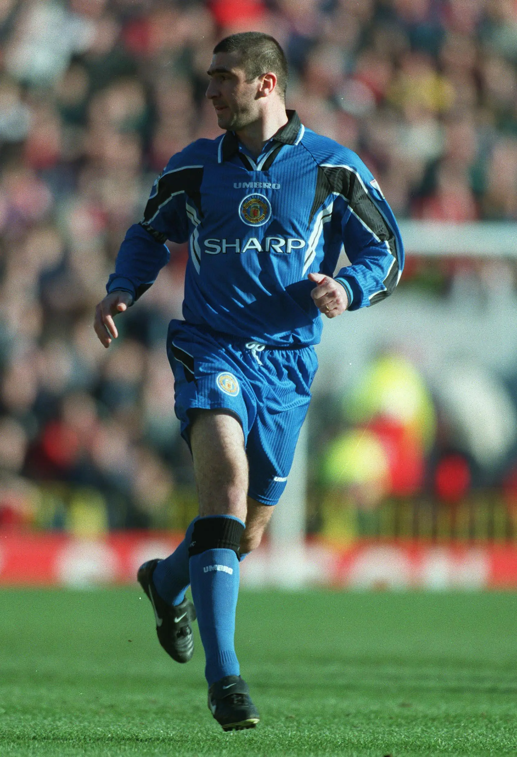 Eric Cantona in March 1997. (Alamy)