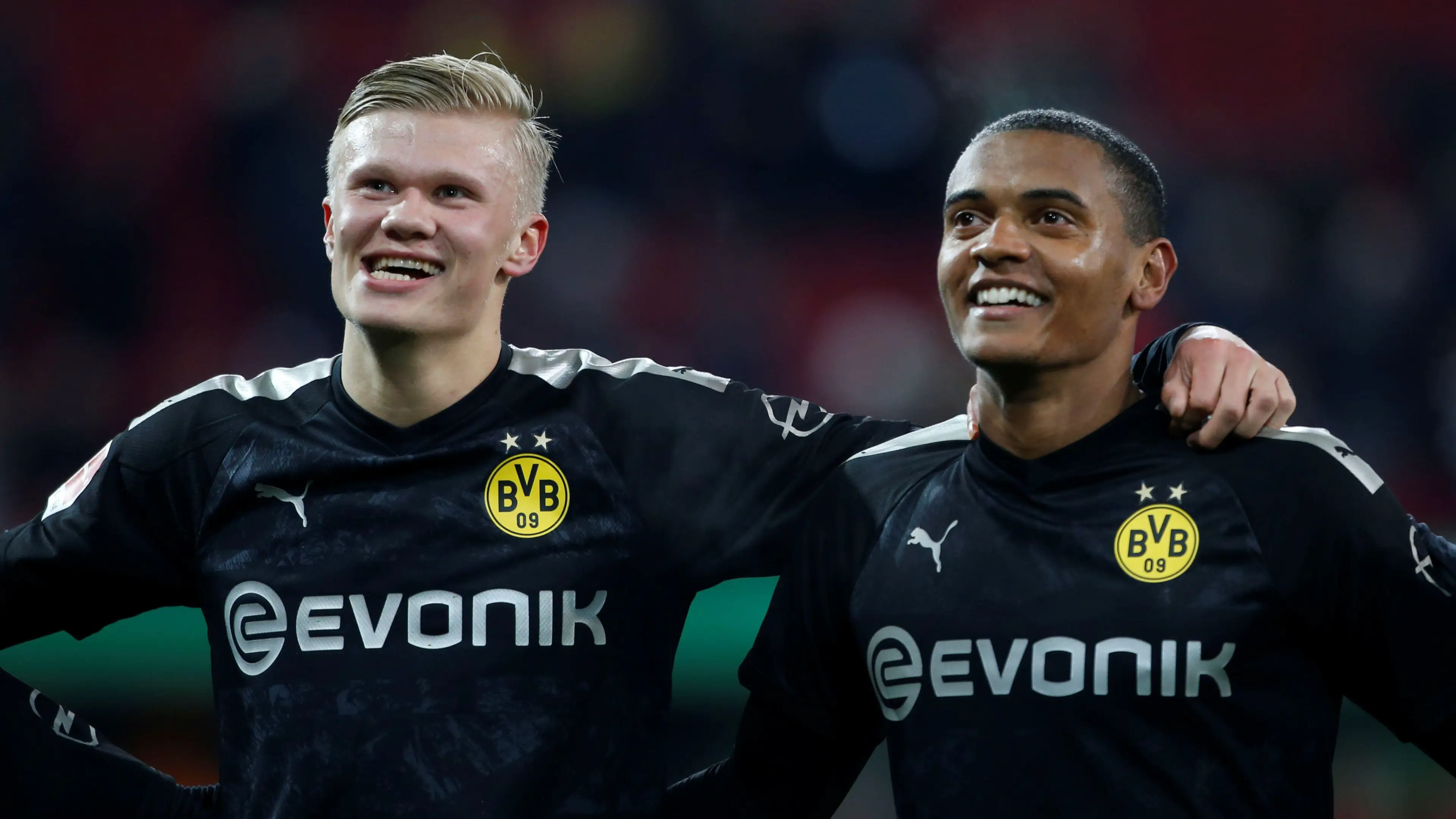 Erling Braut Haaland and Manuel Akanji (Image: REUTERS/Alamy)