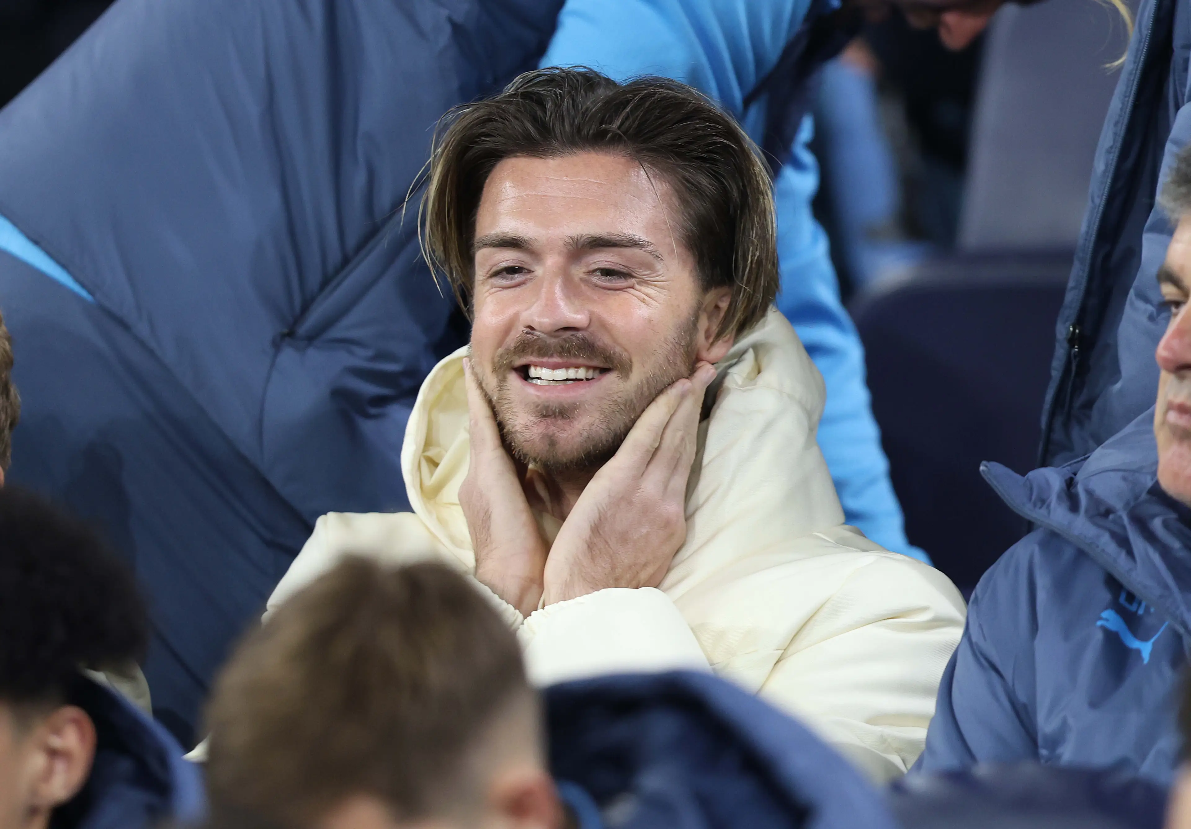 Jack Grealish has been included in the England squad despite supposedly being ruled for Manchester City. Image: Getty