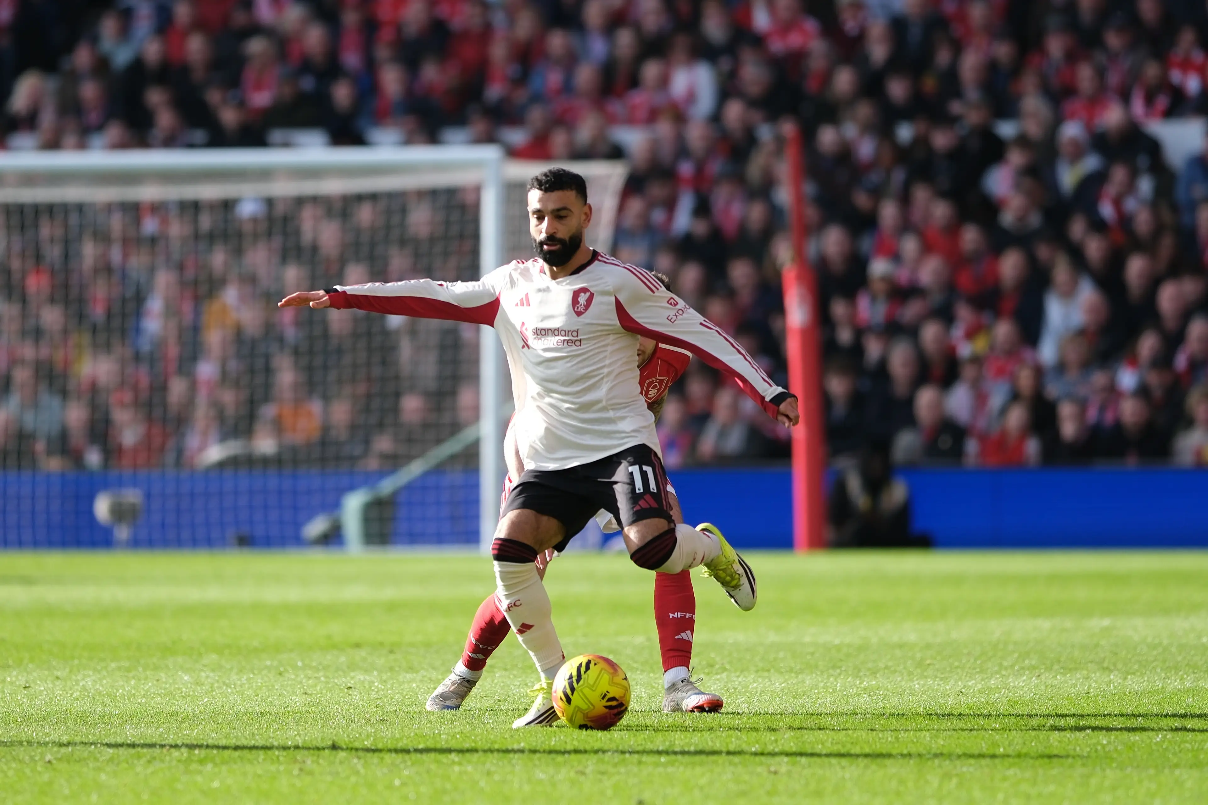 Mohamed Salah has been linked with a move away from Liverpool. Image: Getty