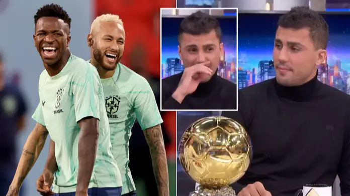 Neymar fires savage five-word dig at Rodri after Ballon d'Or winner sends 'pay attention' warning to Vinicius Jr