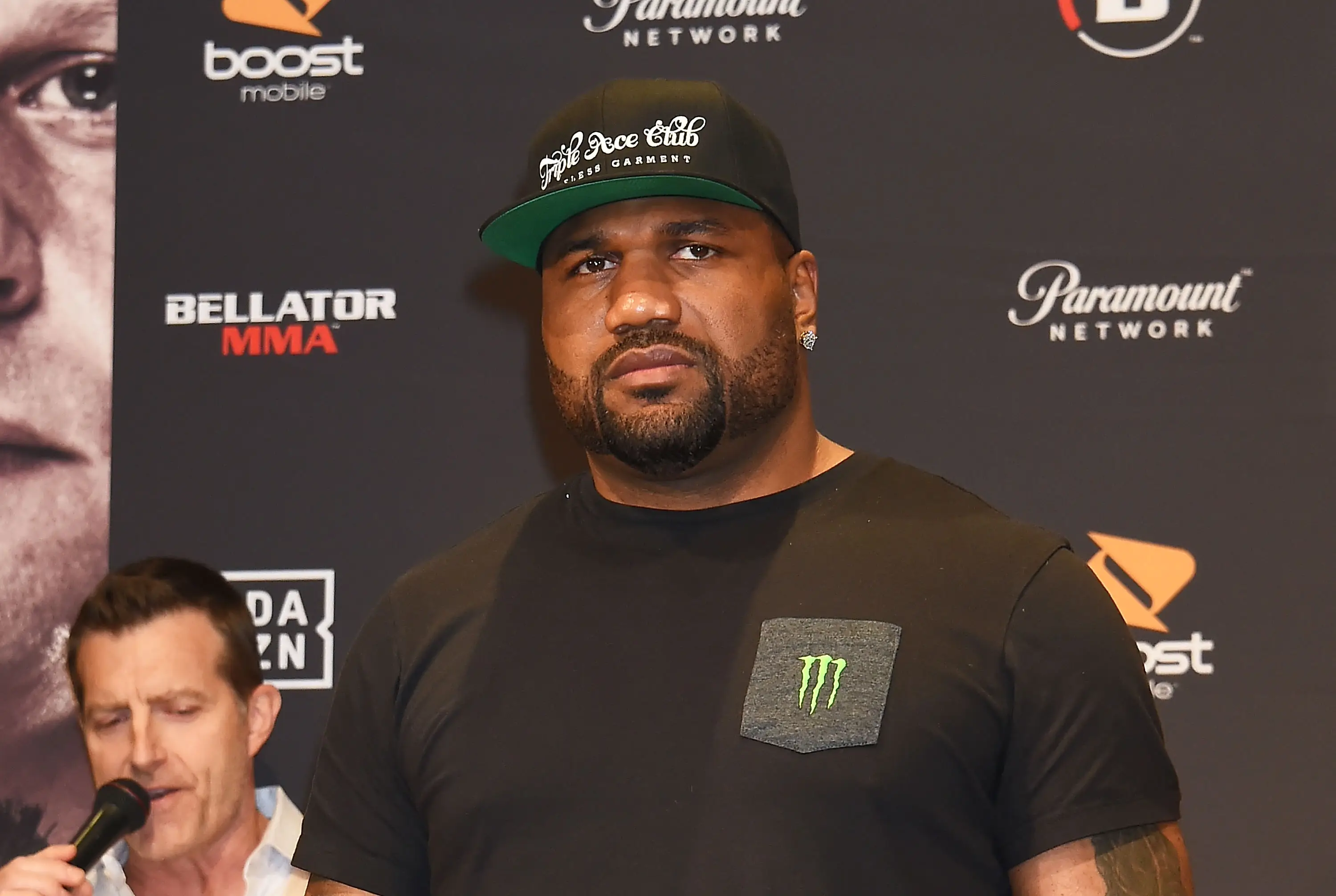 Quinton 'Rampage' Jackson has revealed that he has 'cut off' his son, Raja. Image: Getty 