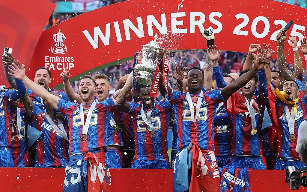 Crystal Palace won the FA Cup final last month. (Image: Getty)
