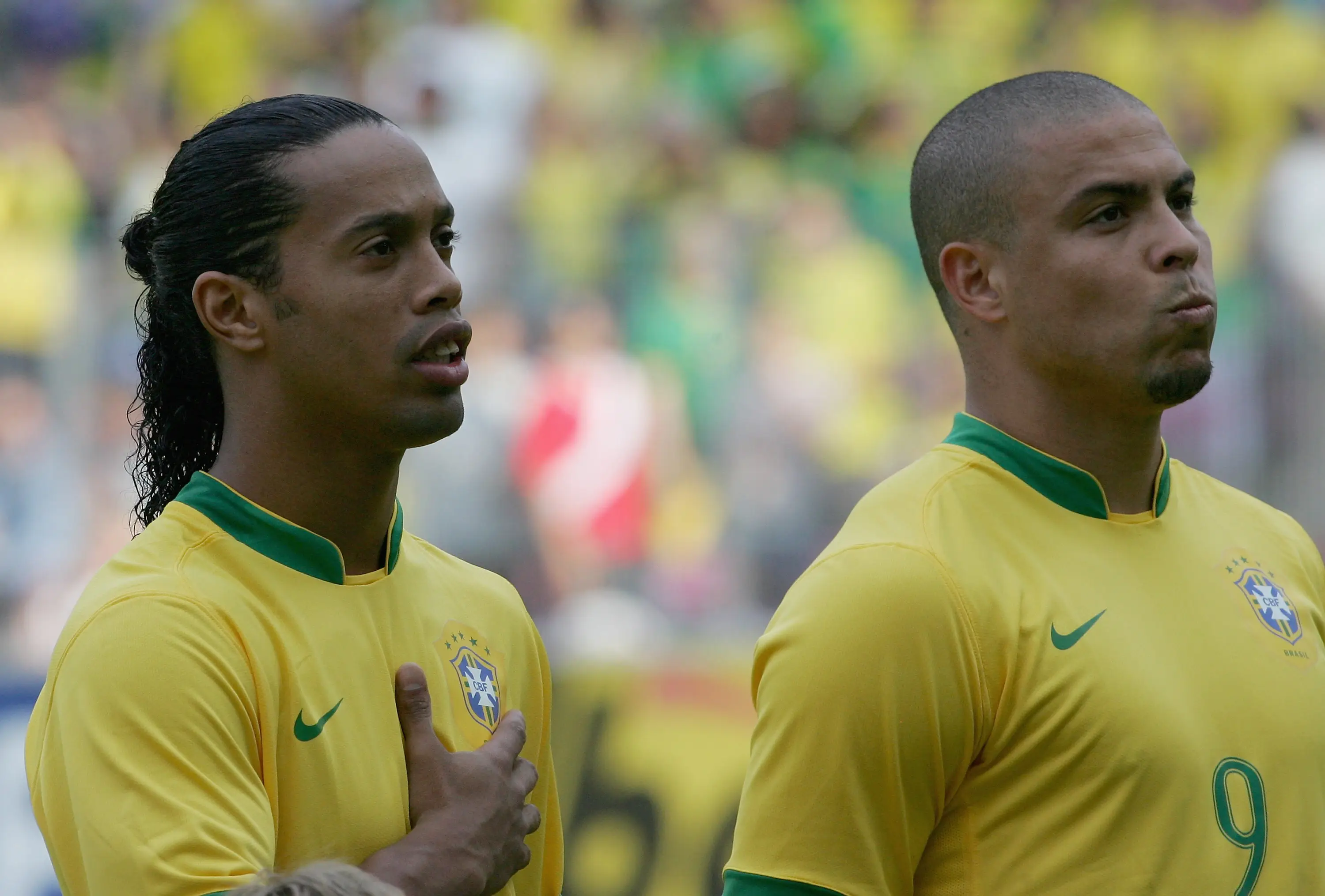 Ronaldo also grew up idolising Ronaldo and Ronaldinho. Image: Getty  