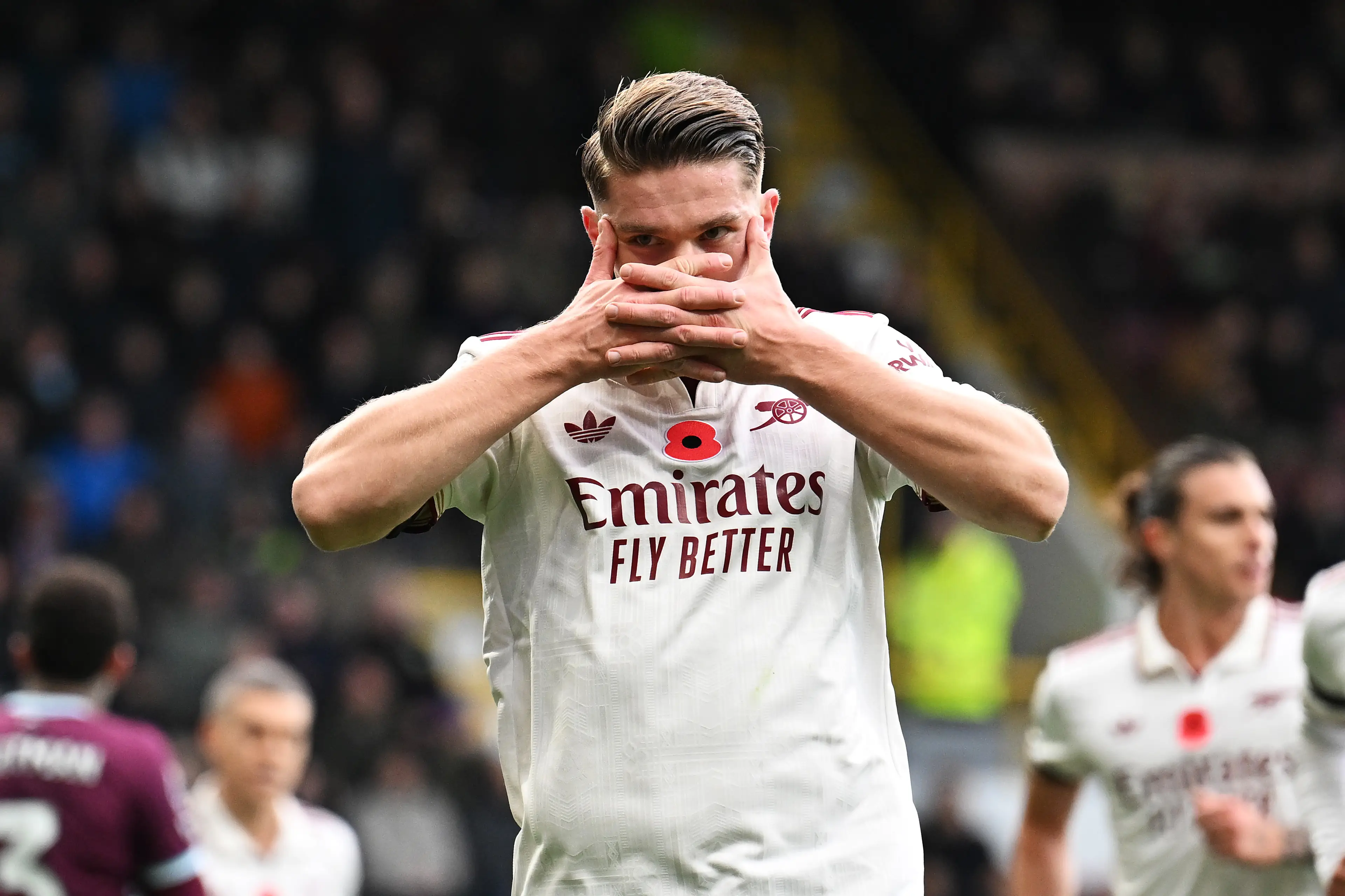 Viktor Gyokeres scored against Burnley (Image: Getty)