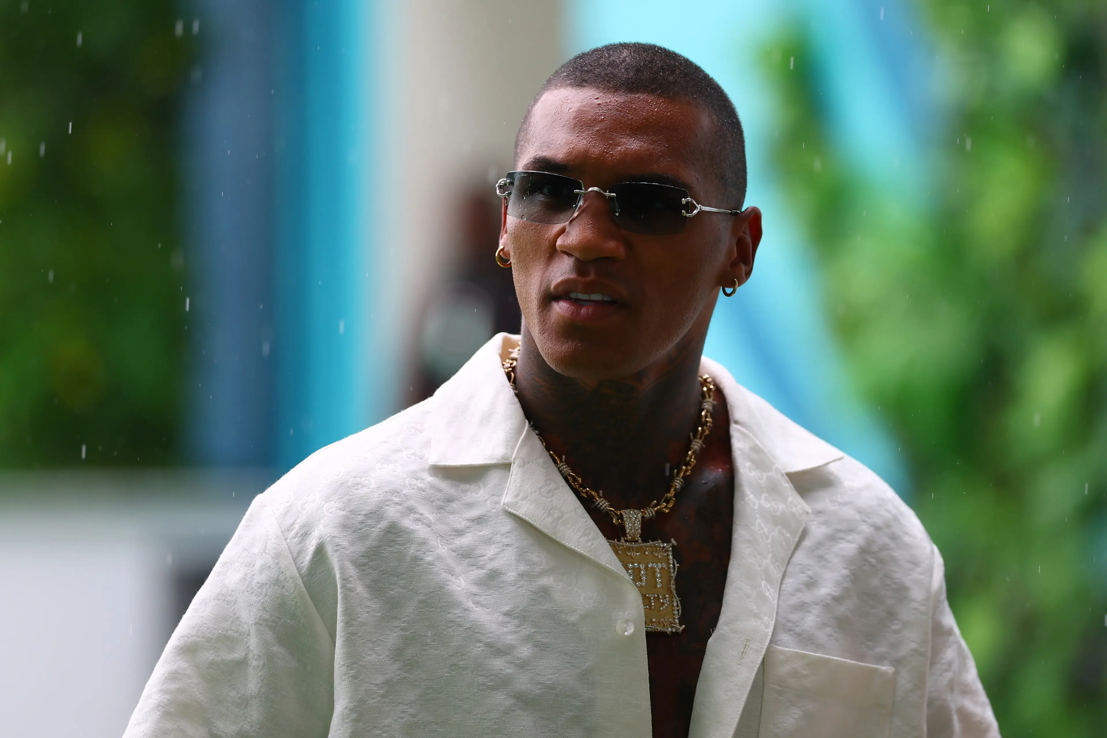 Conor Benn at the F1 Miami Grand Prix. Image: Getty 