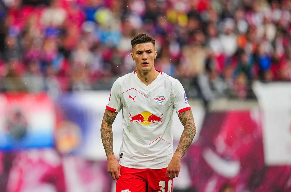 Benjamin Sesko has been the subject of bids from Newcastle and Manchester United (Credit:Getty)