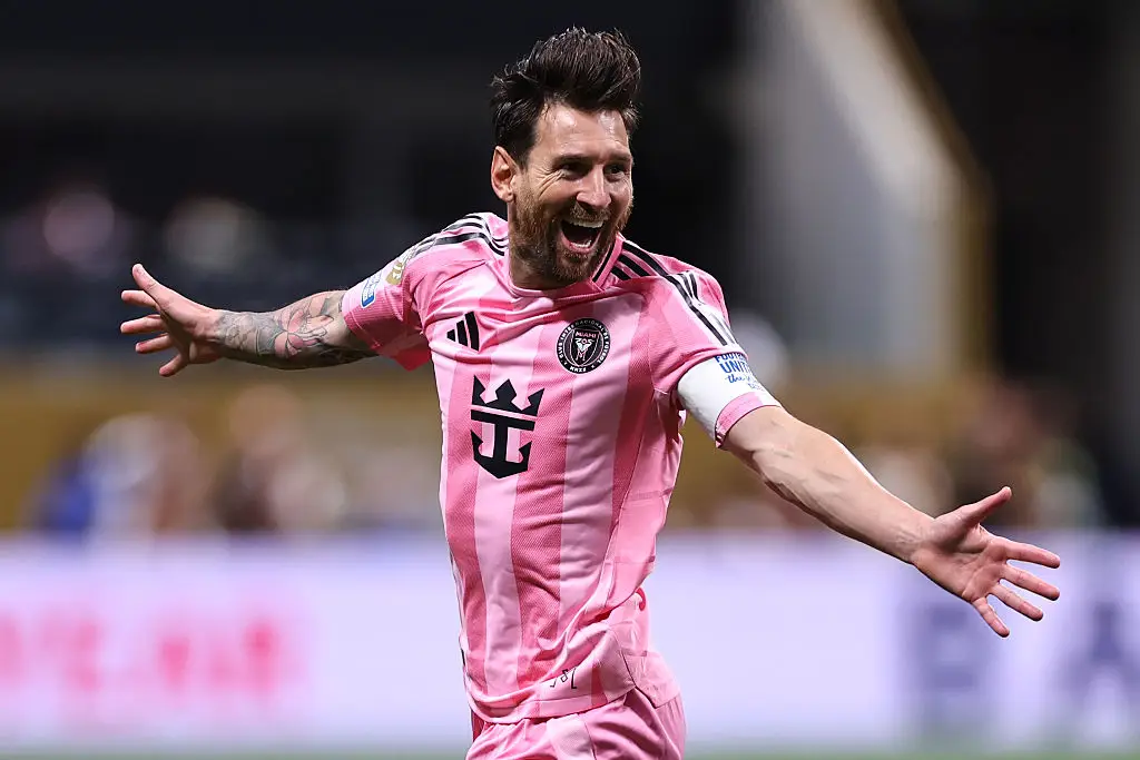 Lionel Messi's amazing free kick secured a win for Inter Miami over Porto. (Image: Getty)