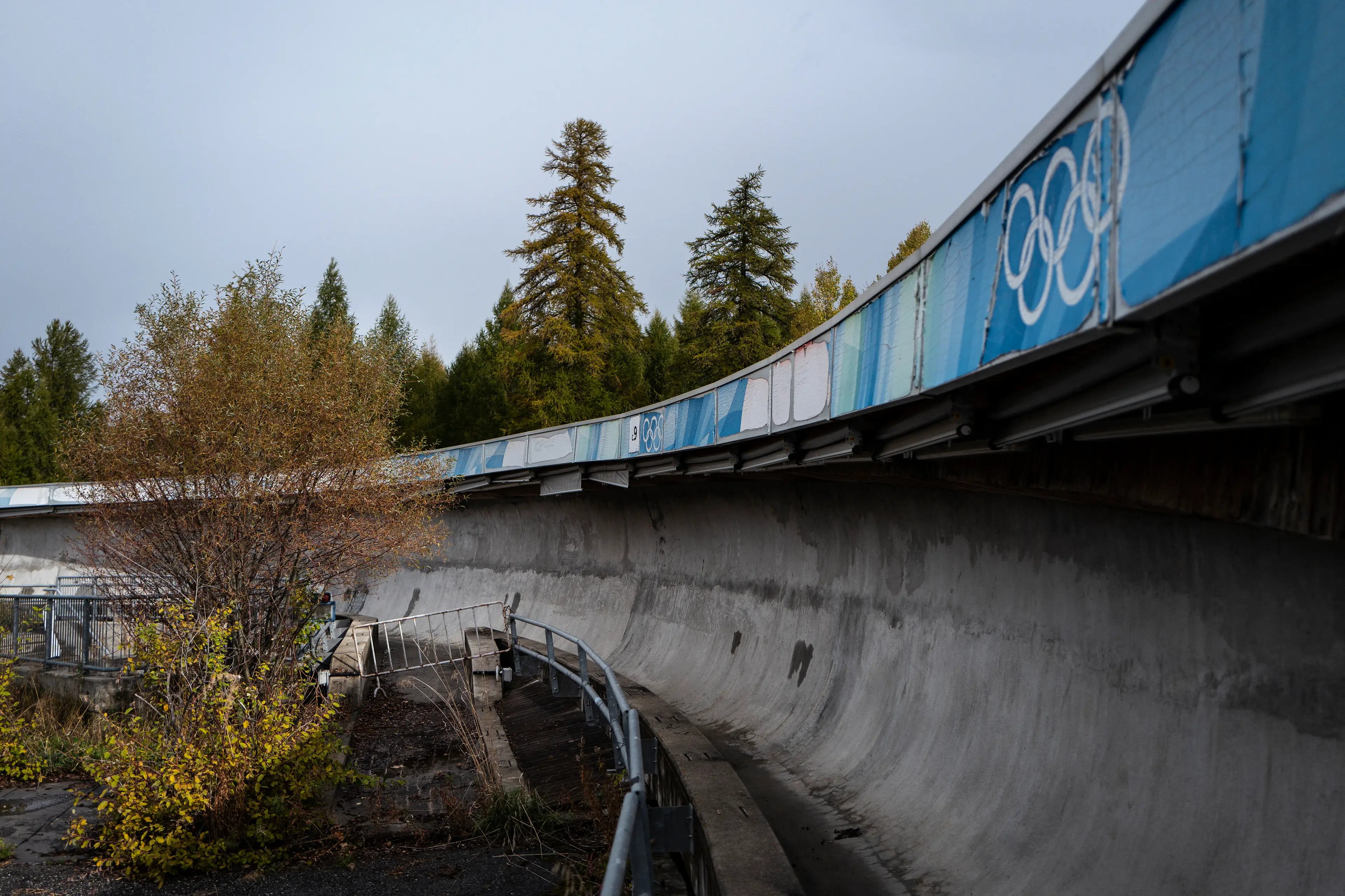 The former venue for bobsleigh, luge and skeleton during the 2006 Winter Olympics in Turin. Image credit: Getty