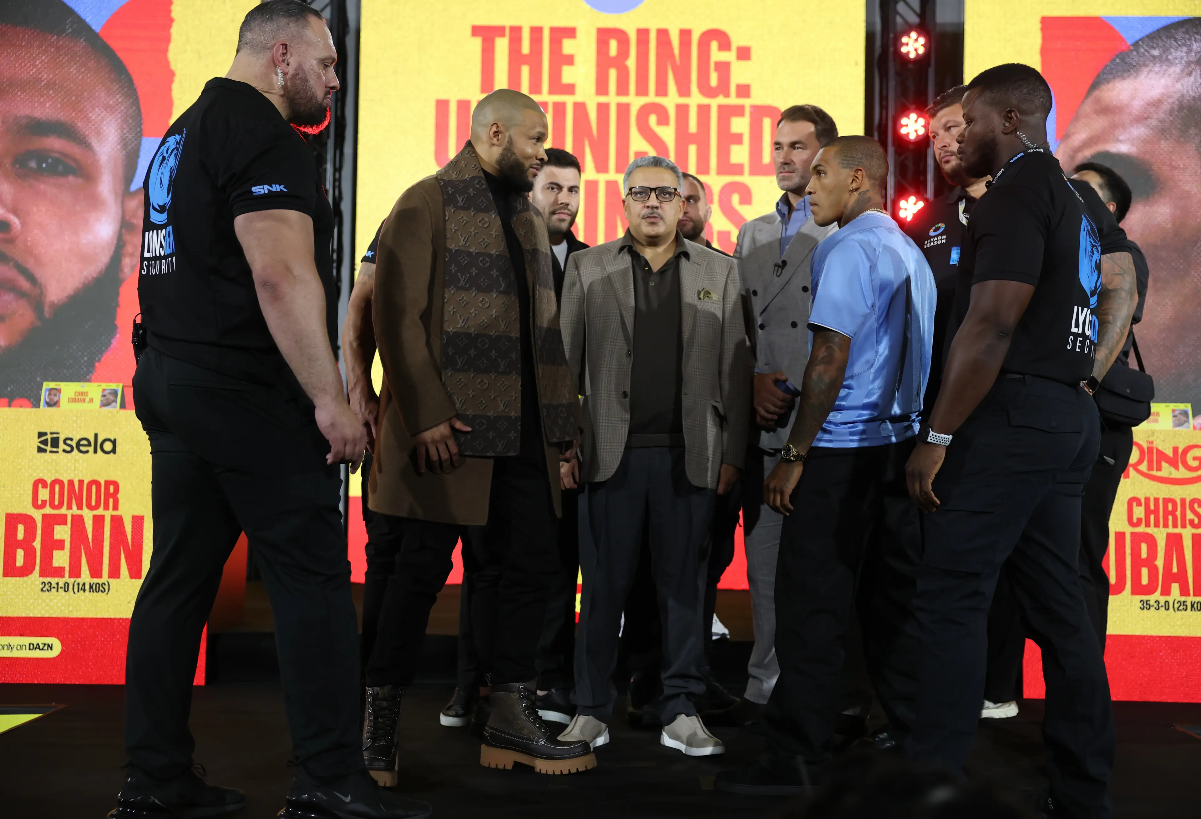 Tension has been building again in this long-running feud (Photo by Mark Robinson/Matchroom Boxing/Getty Images)