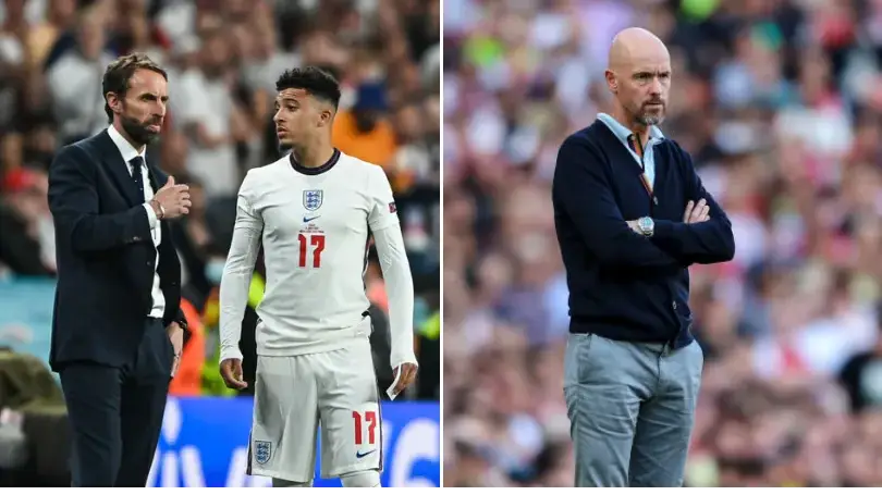 Gareth Southgate 'warned' Erik ten Hag over Jadon Sancho before Man Utd training row